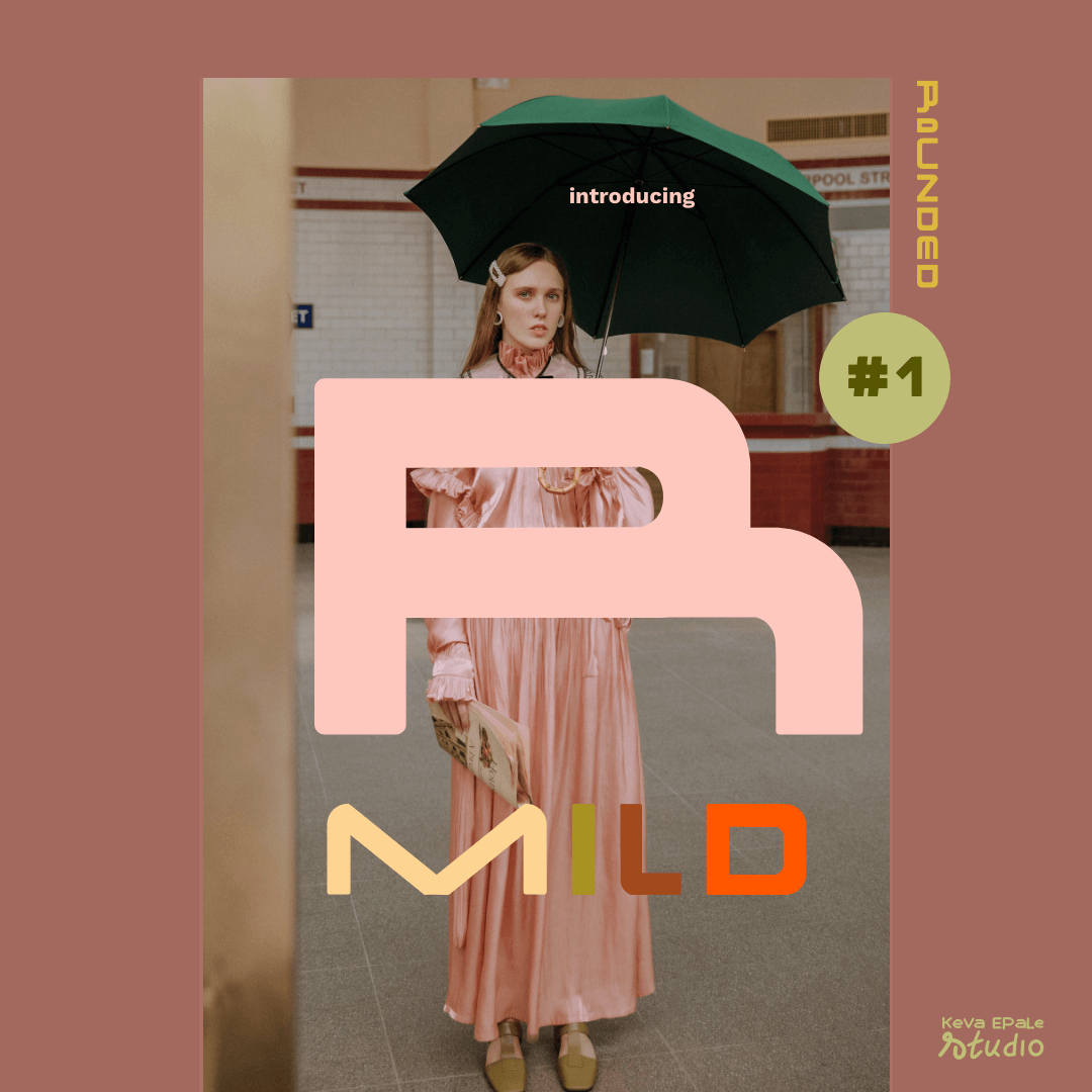 Mild typeface by Keva Epale