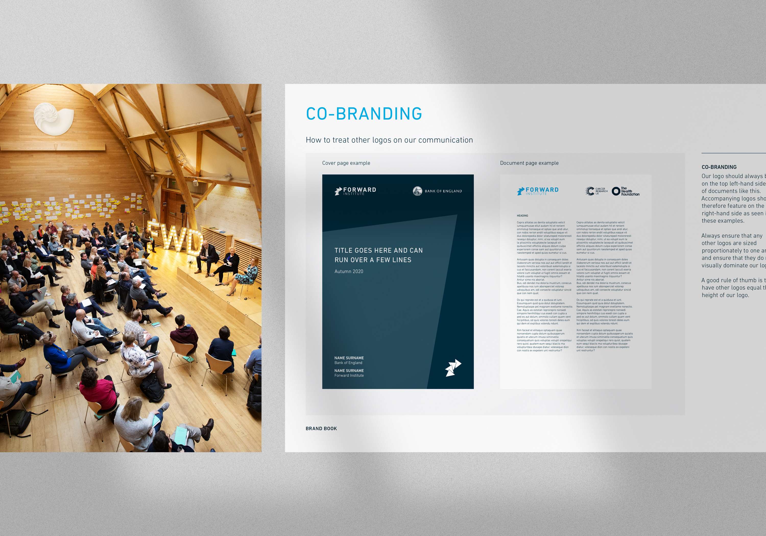 The Forward Institute - Brand Style Guide & Iconography by Catalina Larkins