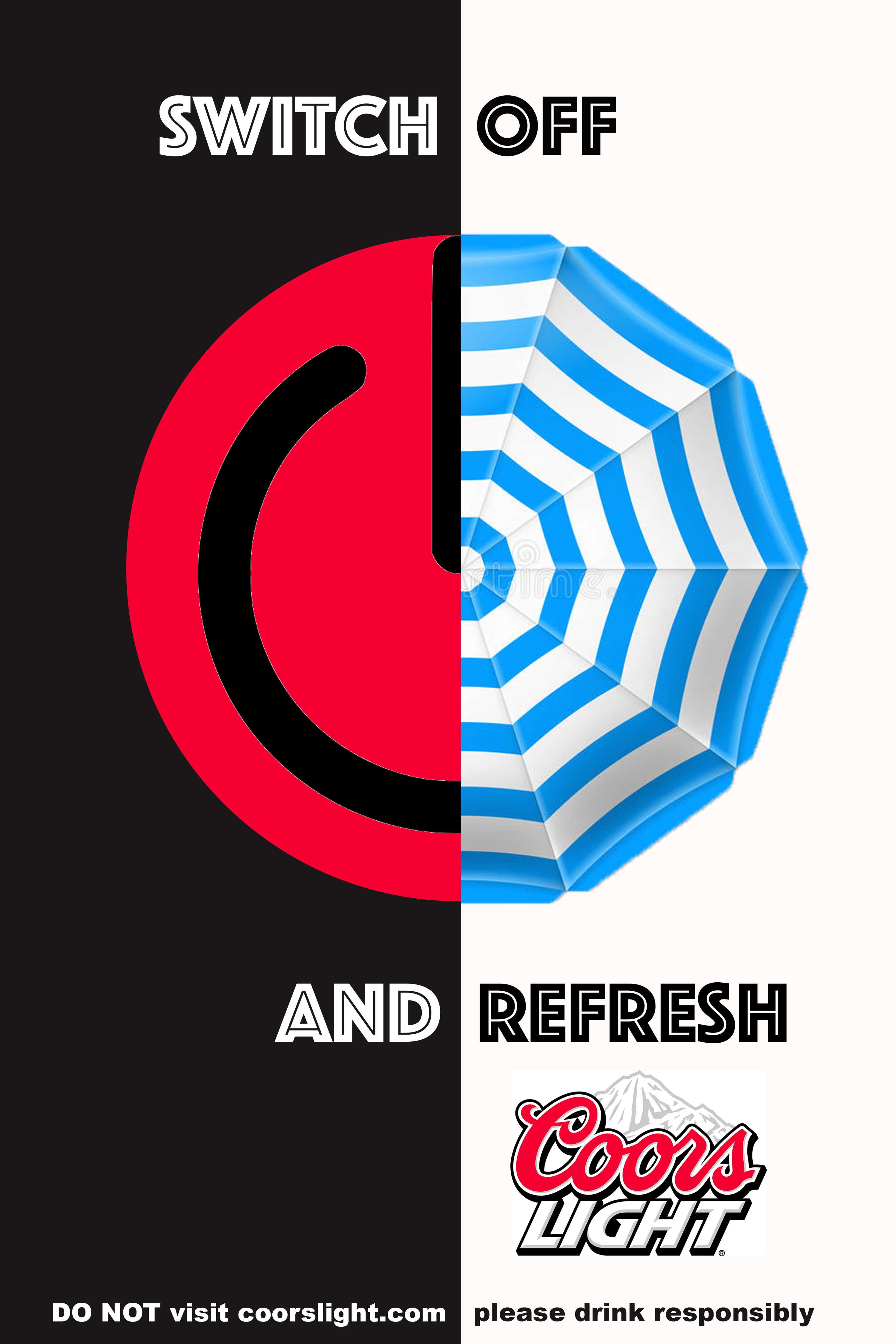 Coors Light - Switch&Refresh /School project/ by Svetla Ivanova