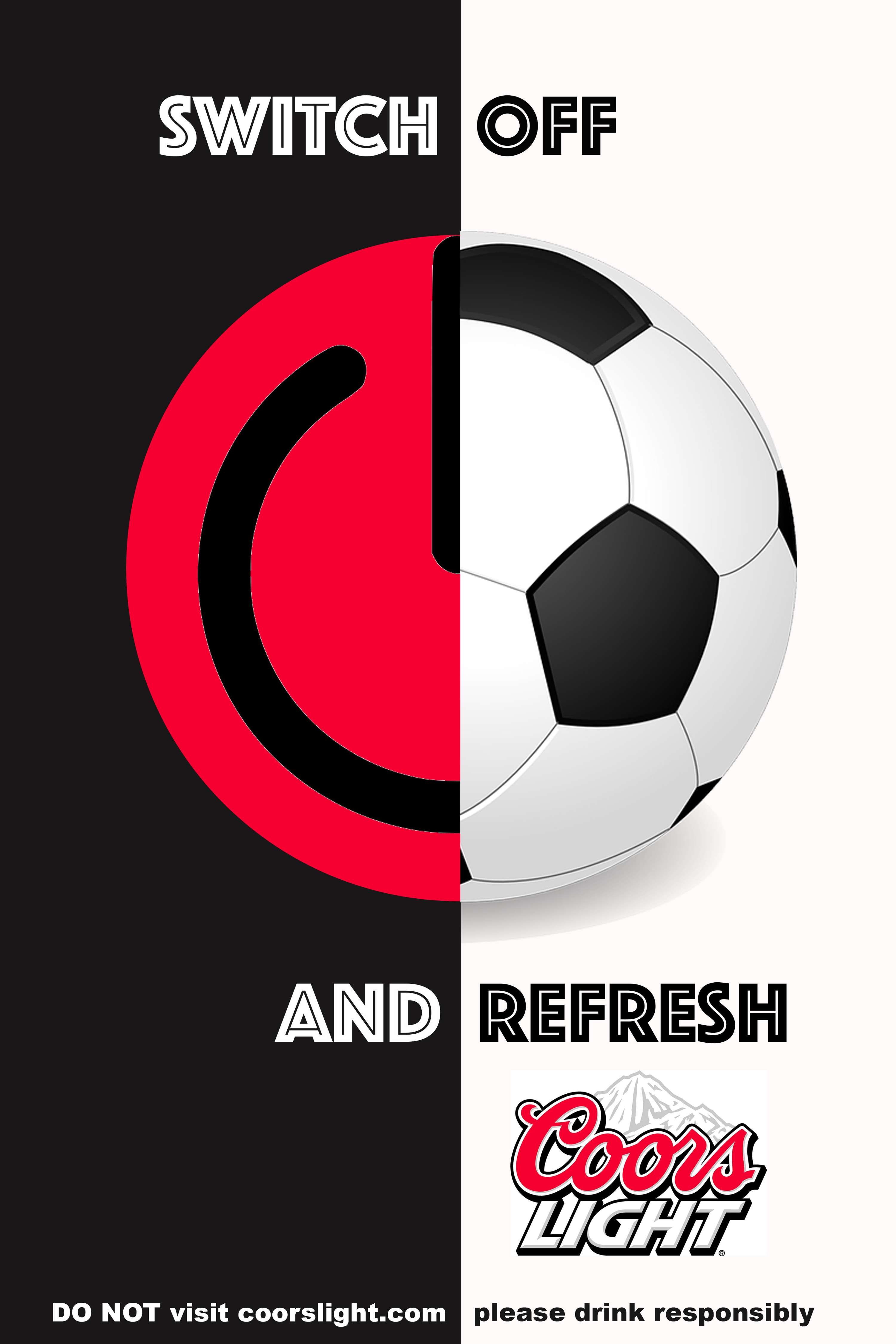 Coors Light - Switch&Refresh /School project/ by Svetla Ivanova