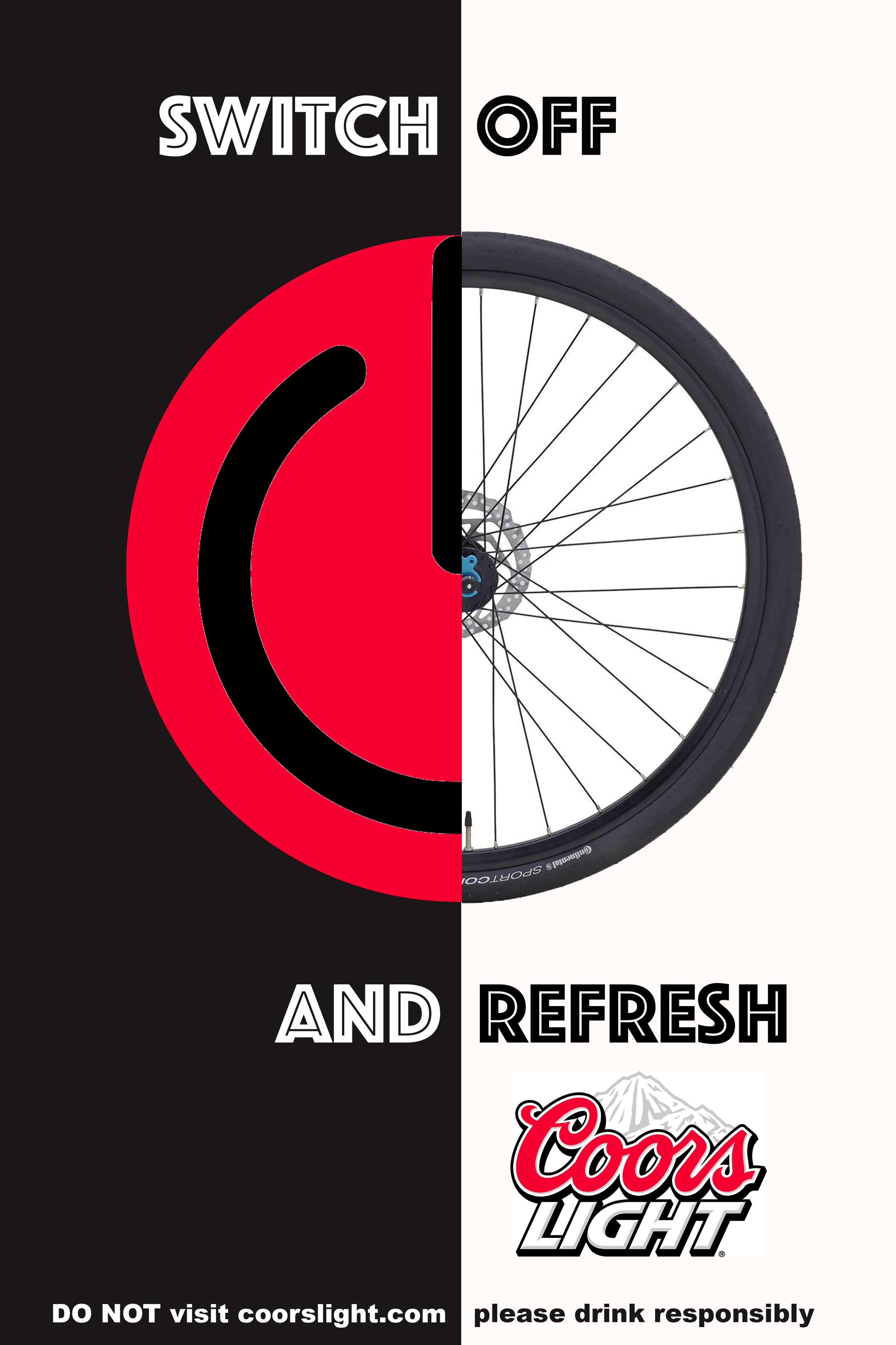 Coors Light - Switch&Refresh /School project/ by Svetla Ivanova