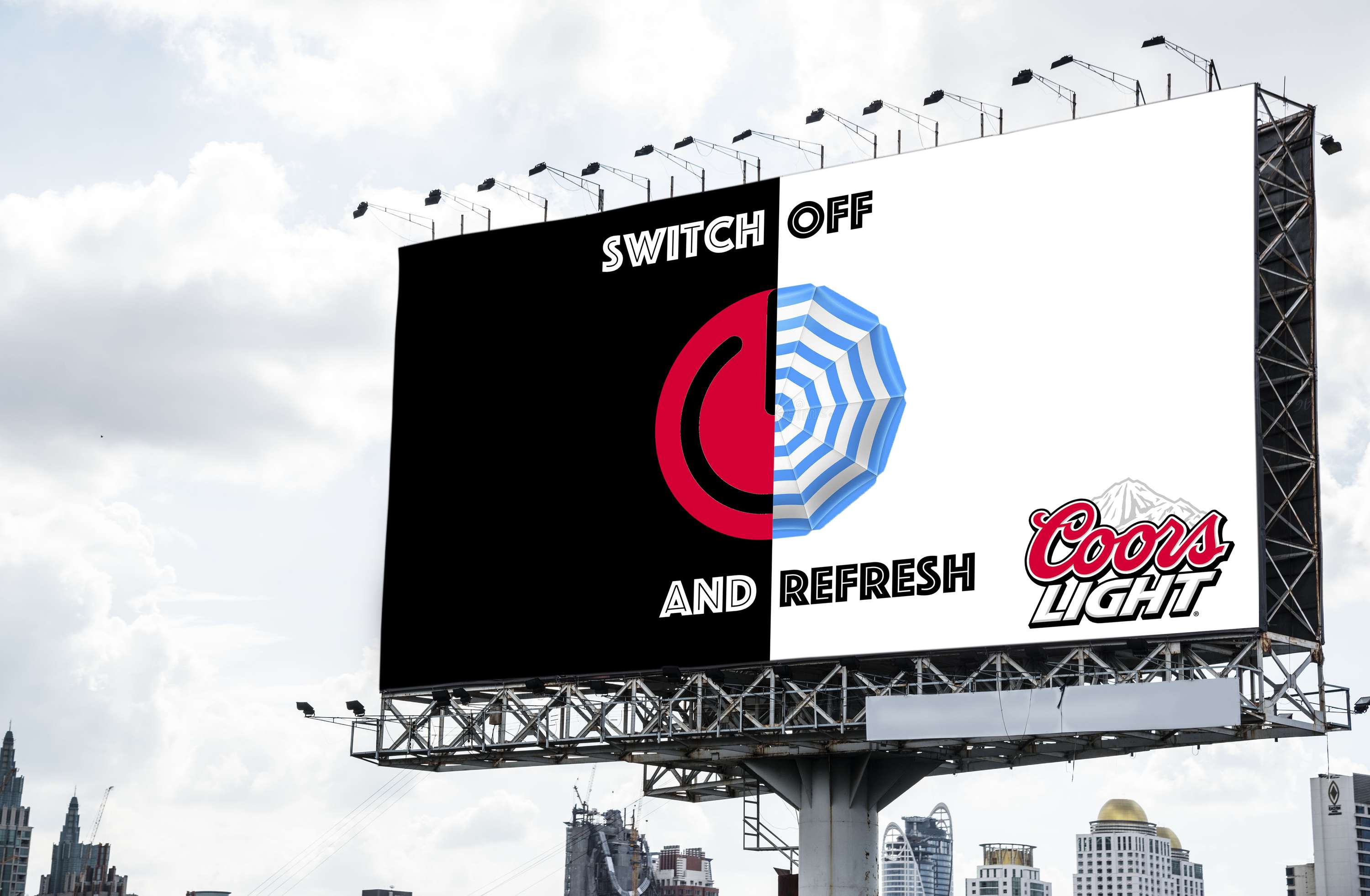Coors Light - Switch&Refresh /School project/ by Svetla Ivanova