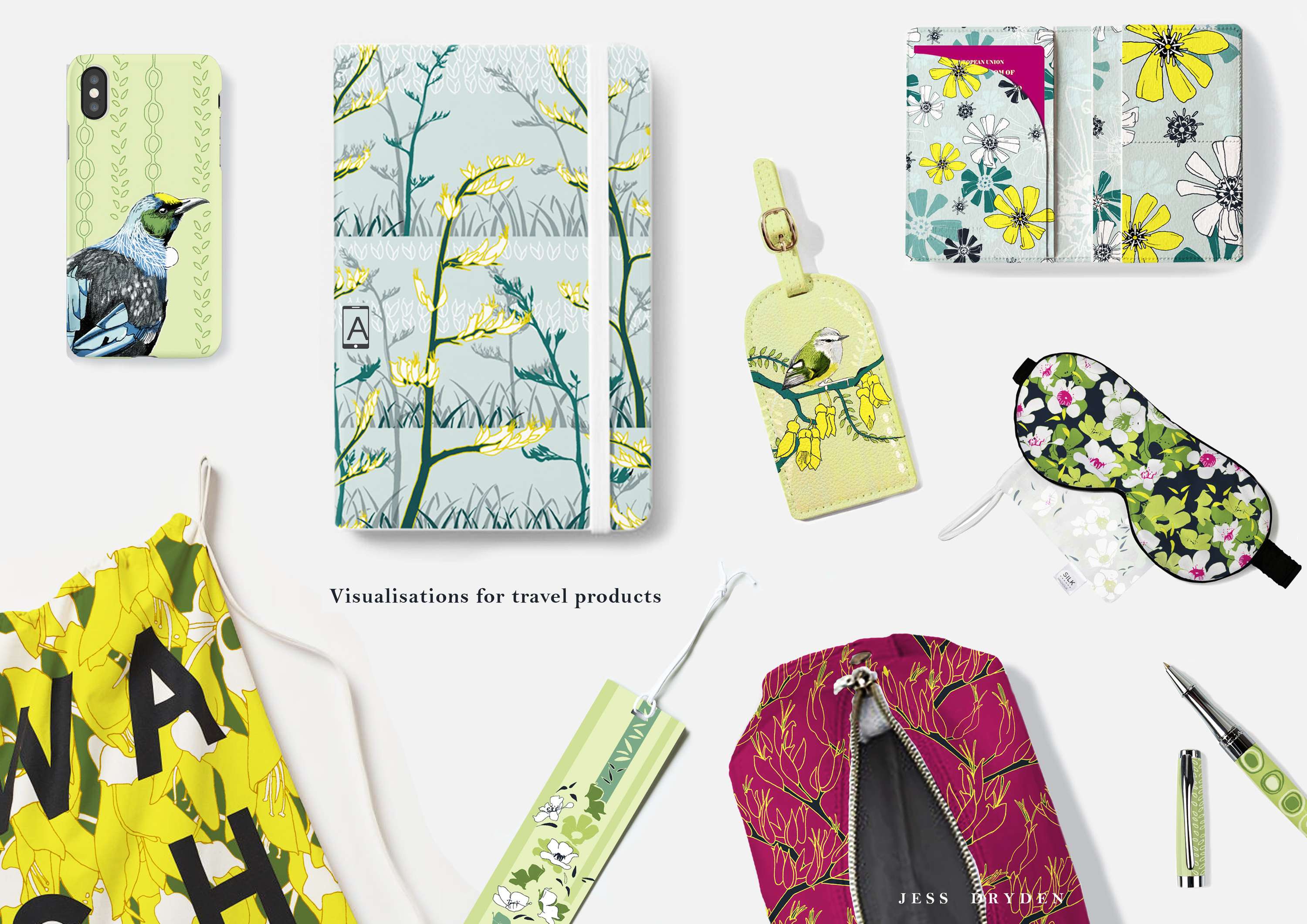 Wanderlust Collection by Jessica Dryden