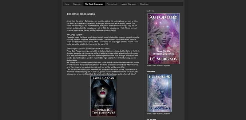 Book blurb copy by Sara Thomson