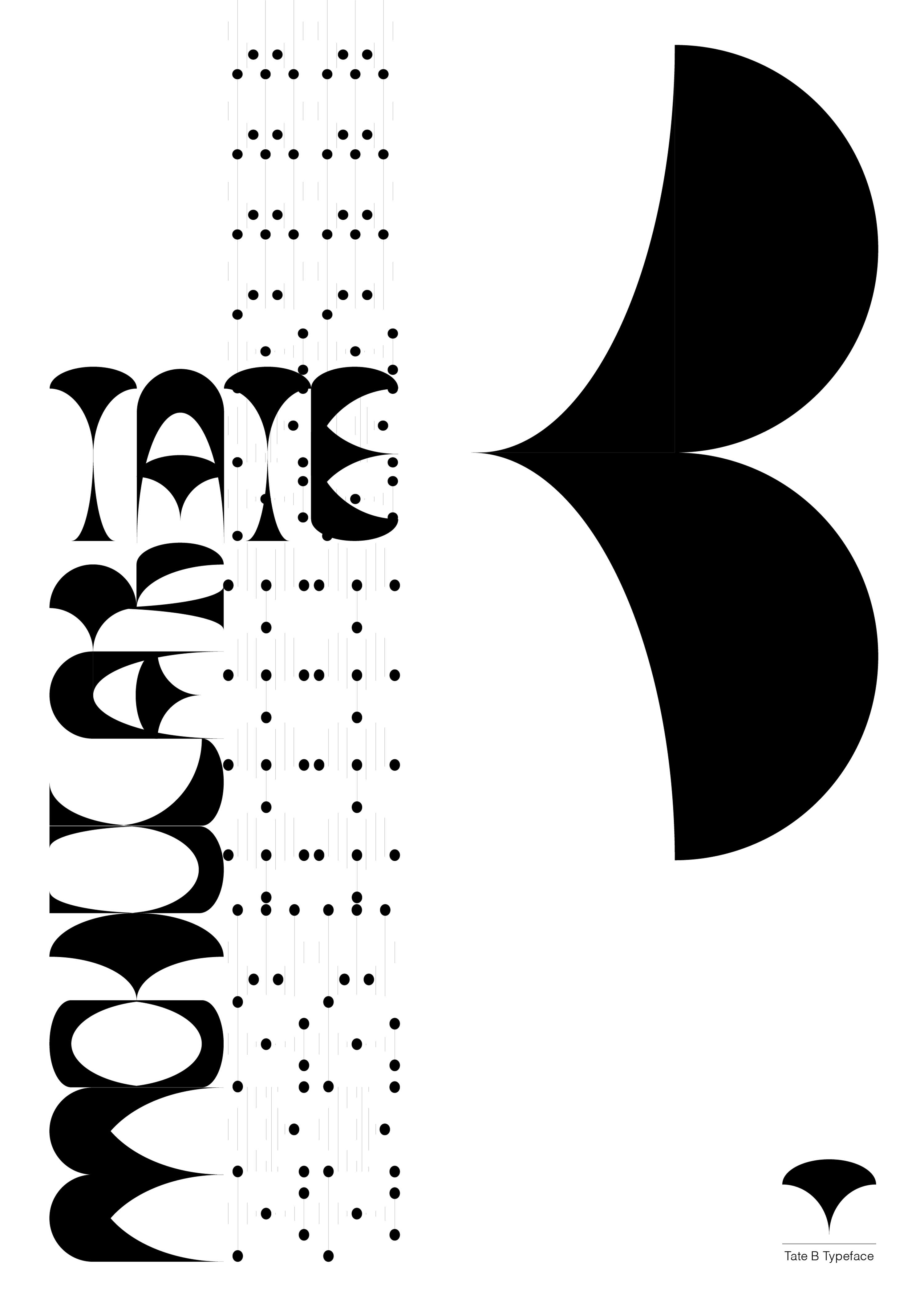 Tate B Typeface by Stephen Pappas
