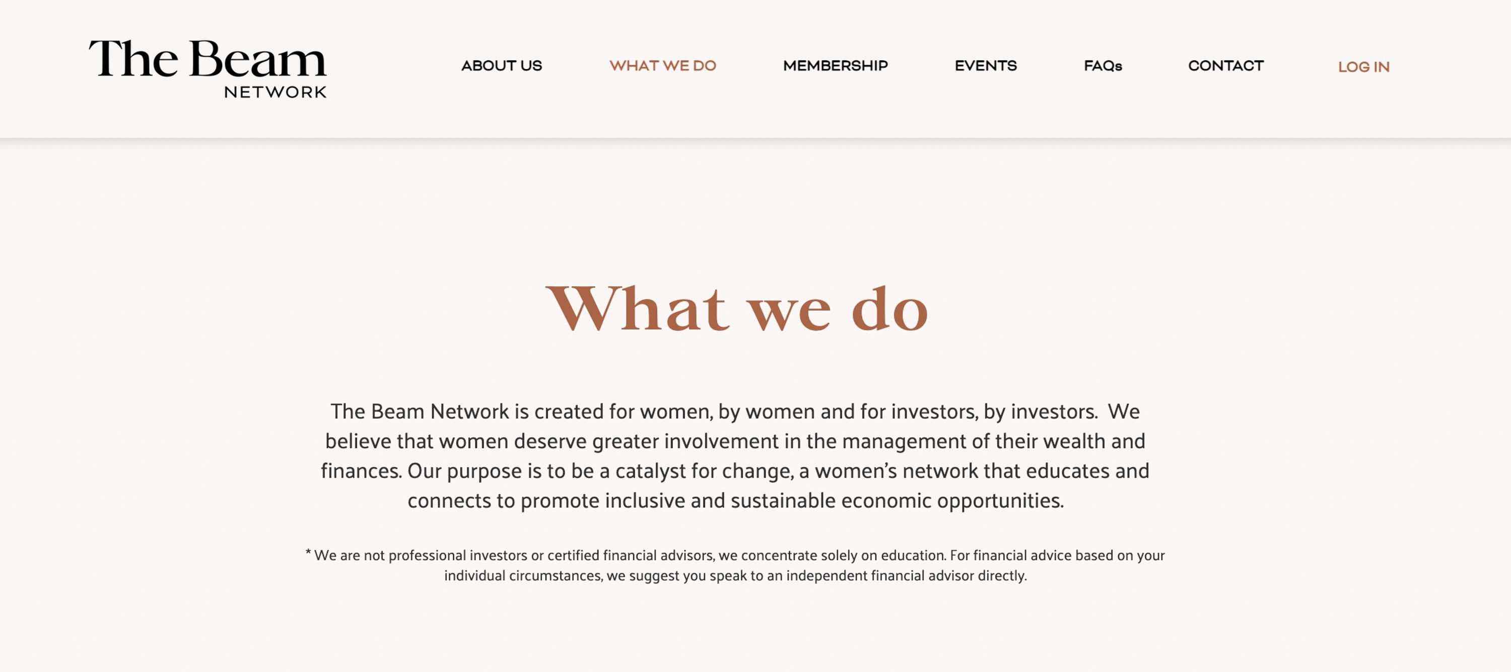 The Beam Network by Cathryn Goddard