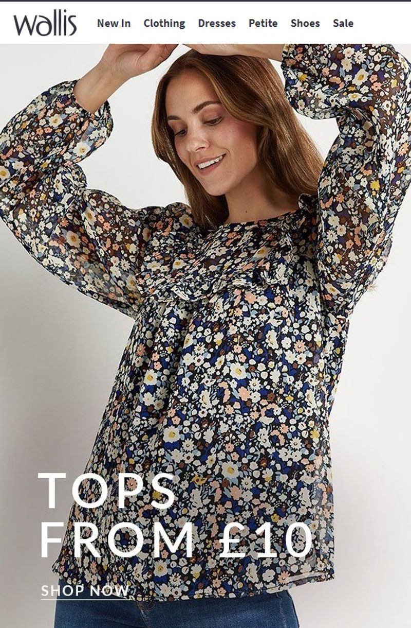 Ecommerce for Wallis by Joana Ascenso