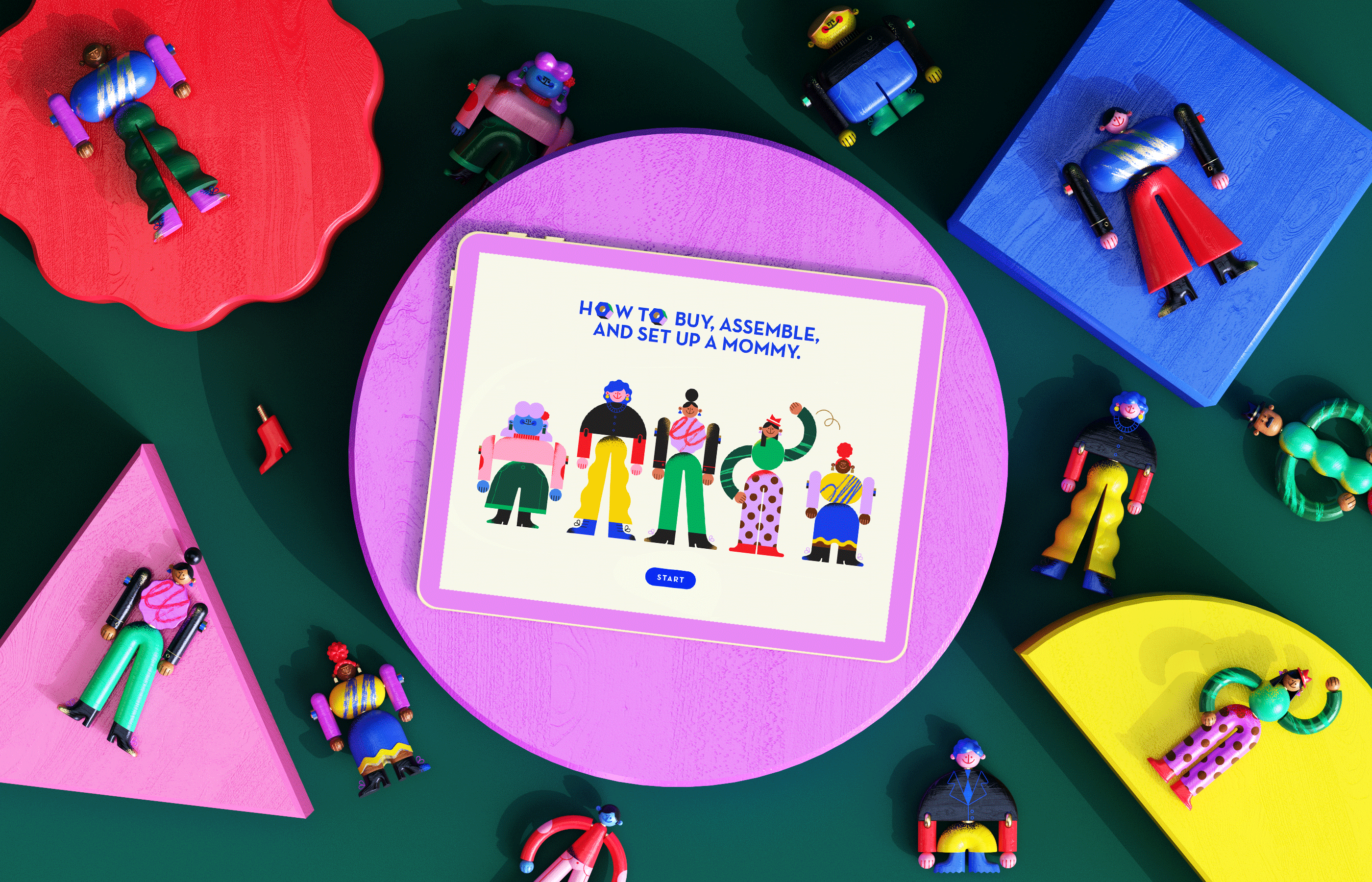 How to buy, assemble, and set up a Mommy · Digital Book by Lorena G
