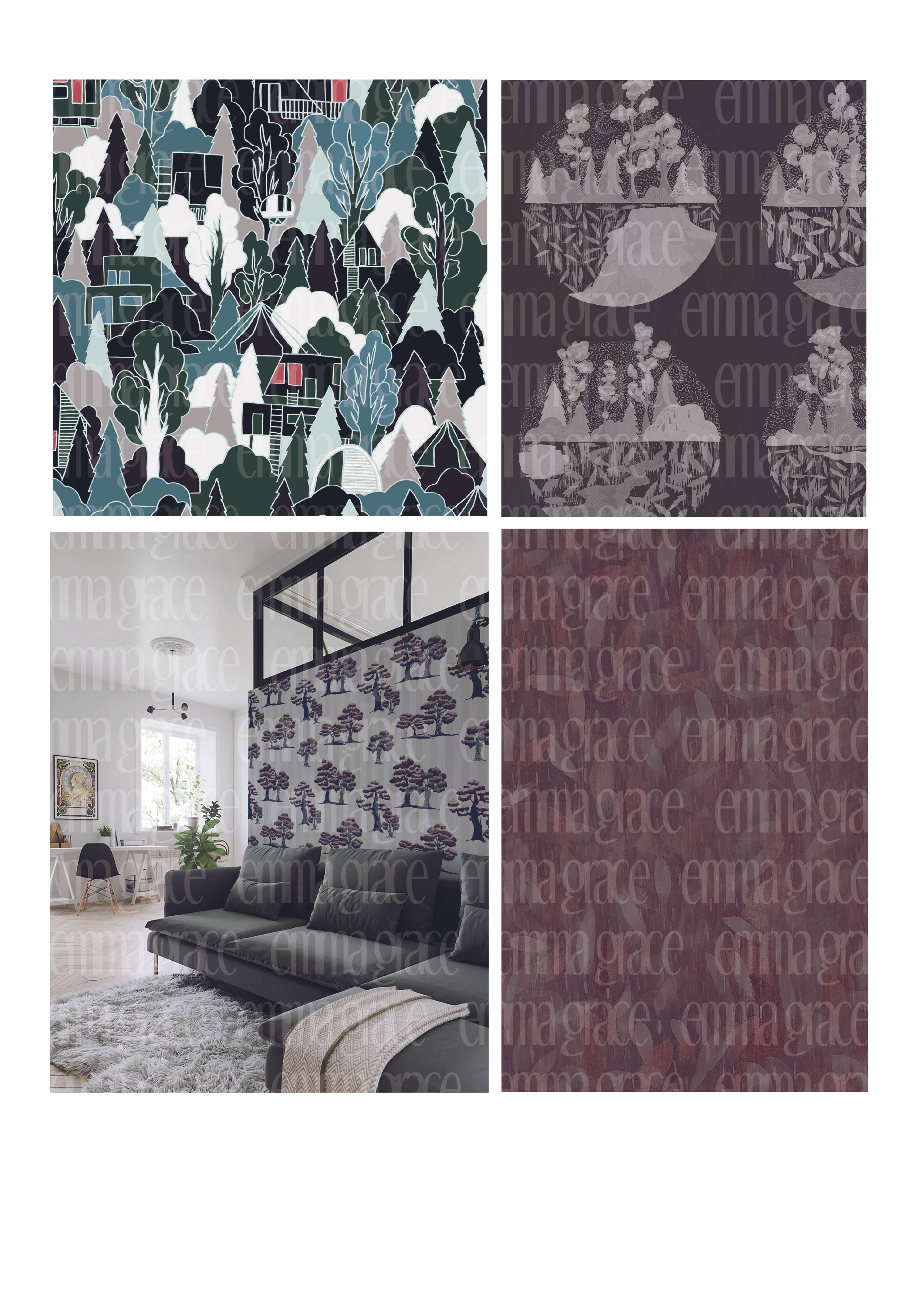 Scandinavian Forests by Emma Christie