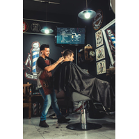 Cuttin-Up Barber Shop logo