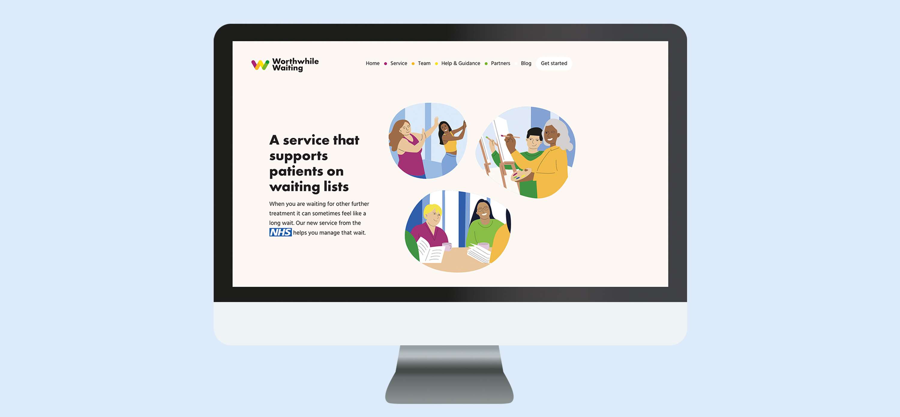 A new service by the NHS to support patients on waiting lists by Sandra Stroppel