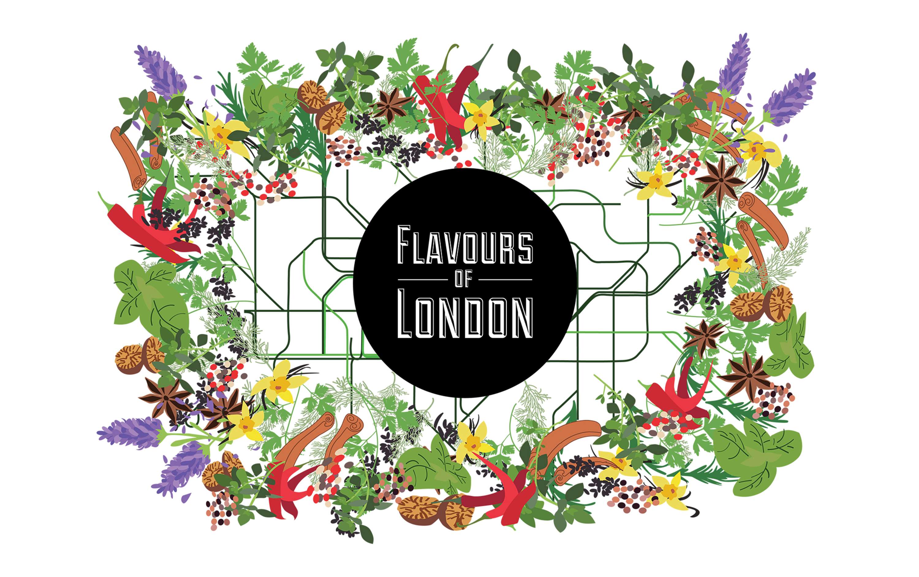Putting London's foodie scene on the map by Sandra Stroppel