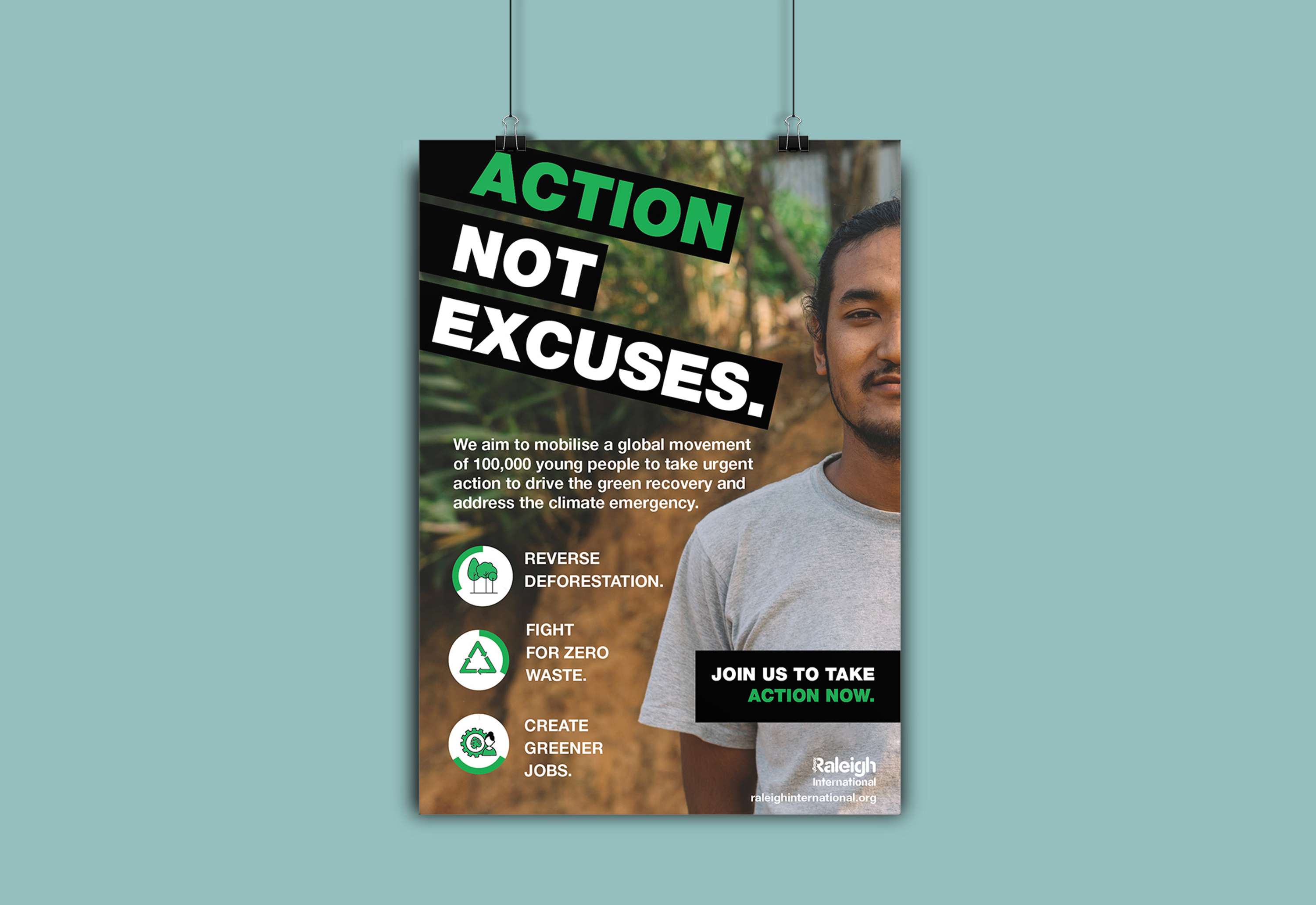 Action Not Excuses Campaign by Emily Coffey