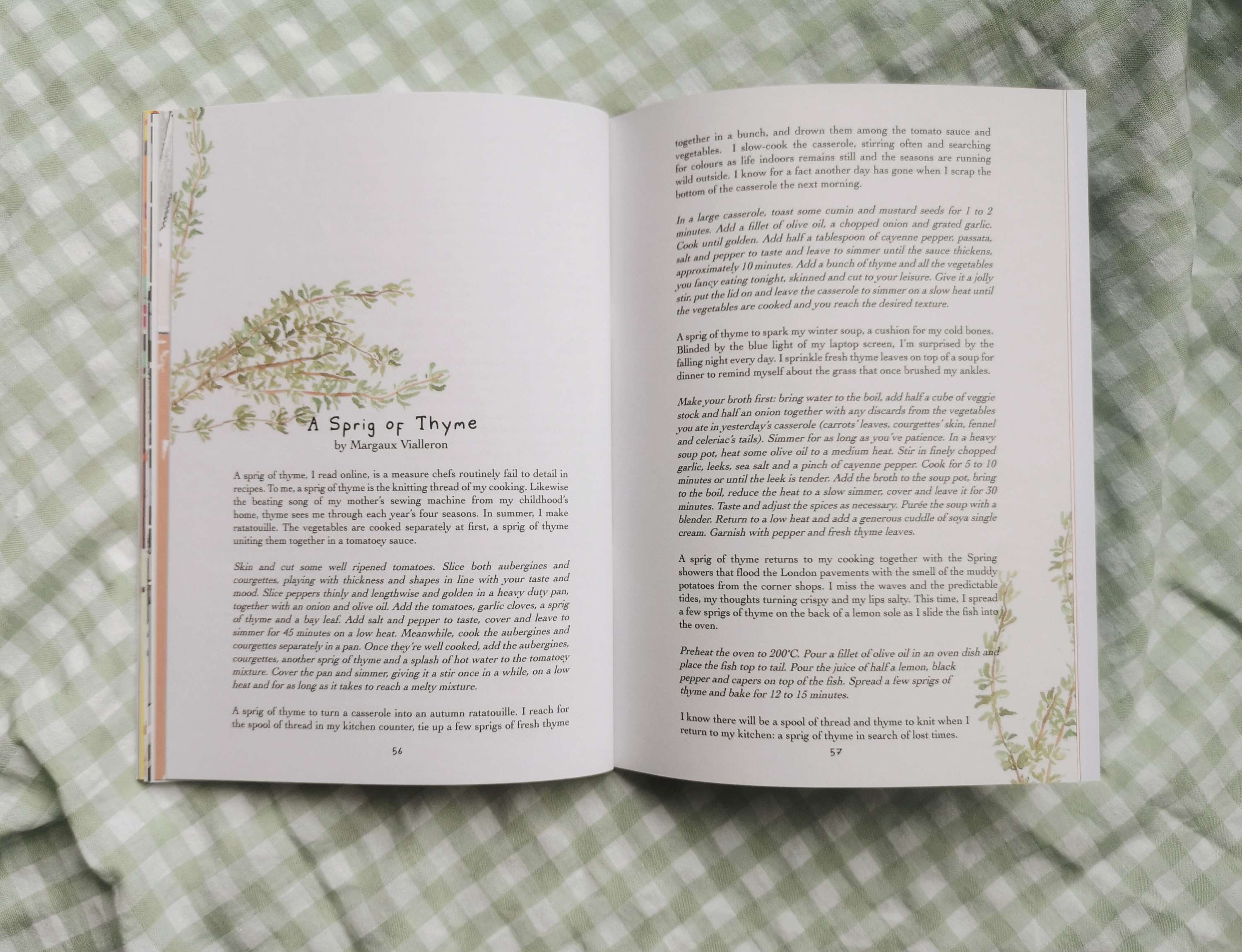 Potluck Zine Issue 3: Back to Basics by Rhia Cook