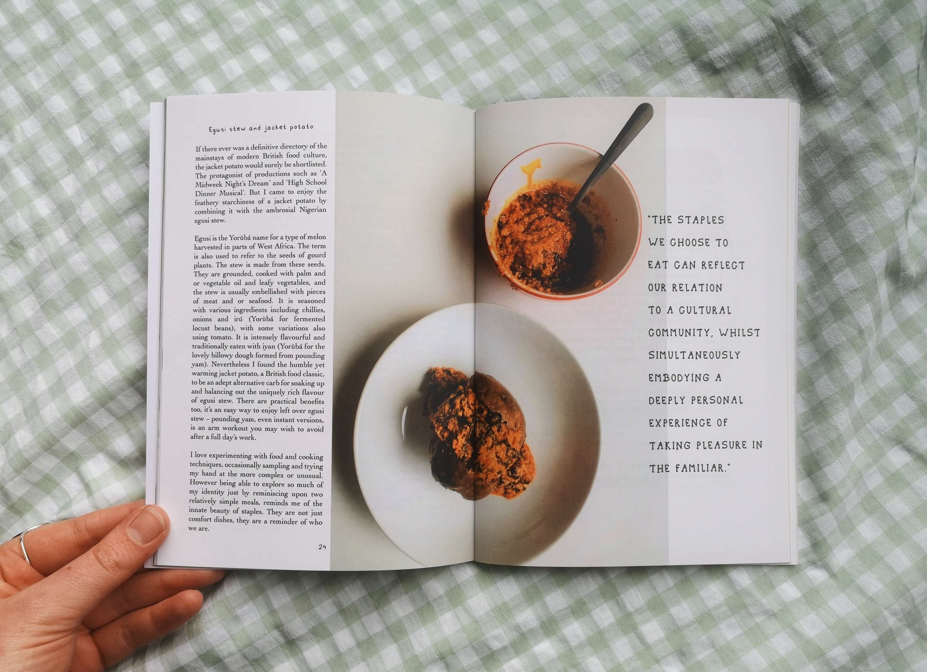 Potluck Zine Issue 3: Back to Basics by Rhia Cook