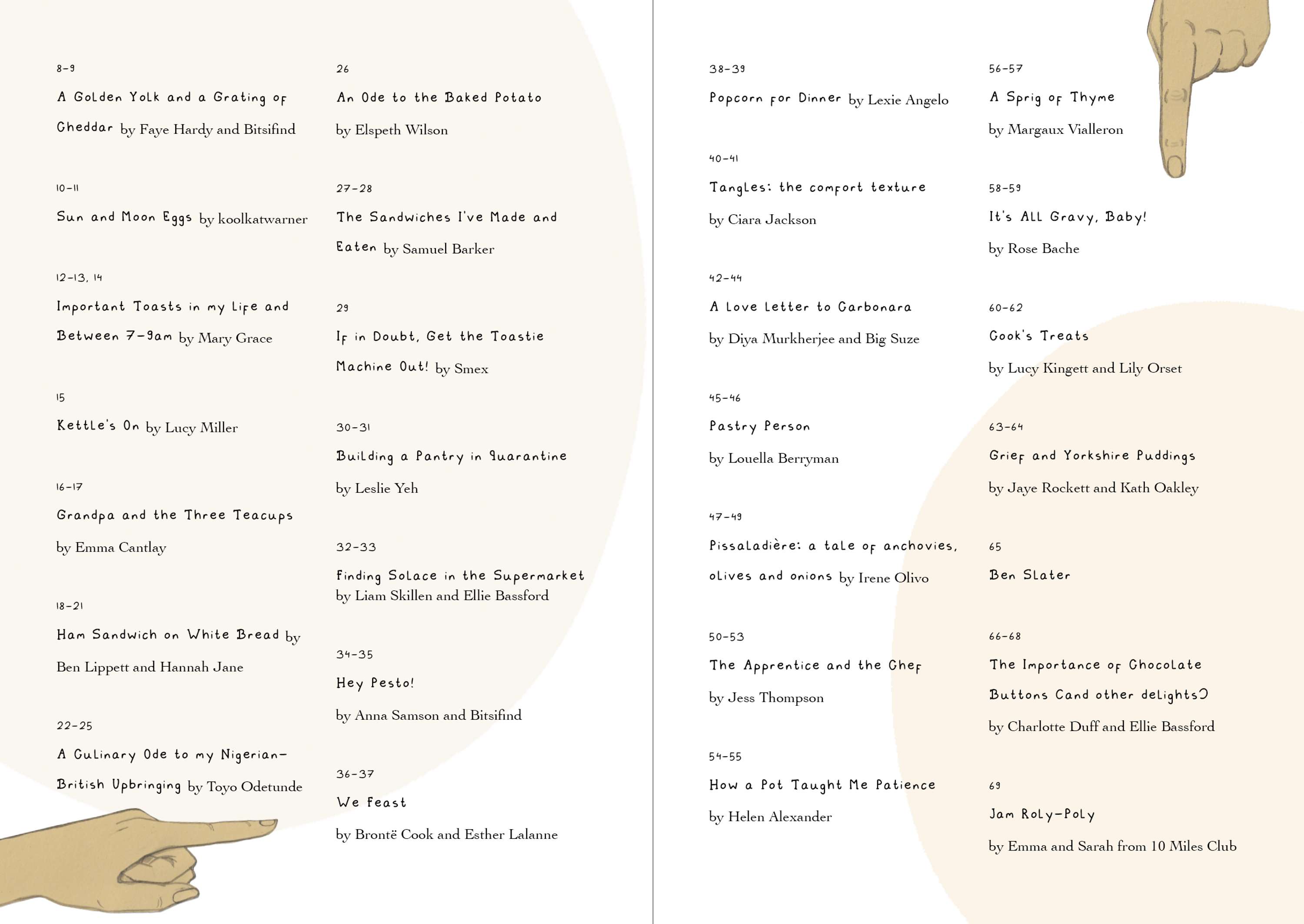 Potluck Zine Issue 3: Back to Basics by Rhia Cook