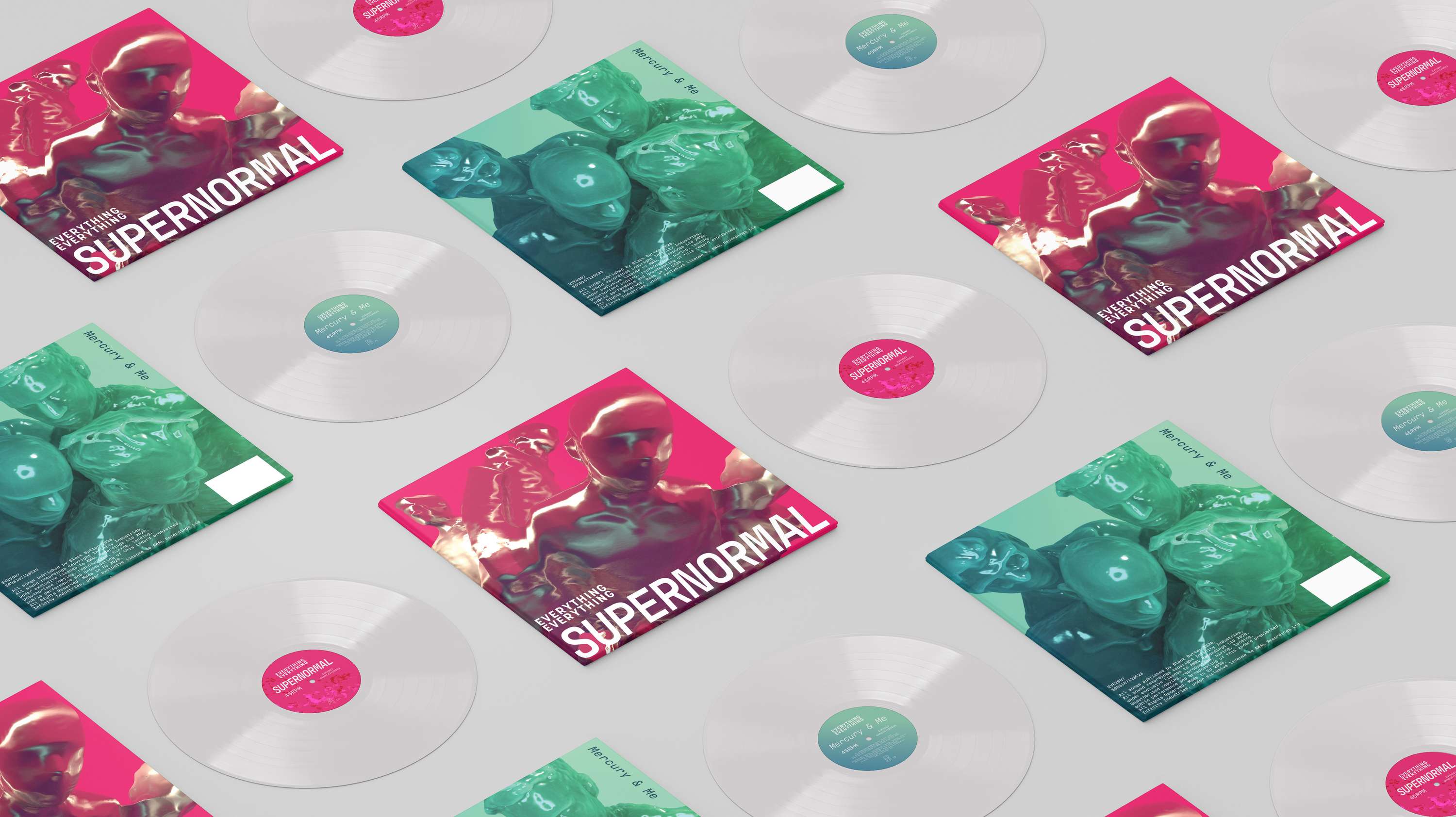 Everything Everything - Supernormal and Mercury and Me EP by OneTenEleven