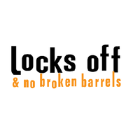Locks Off & No Broken Barrels logo