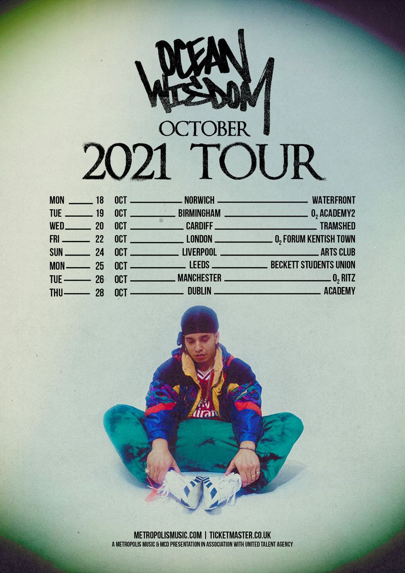 Stay Sane Tour Poster by Tom Huxley