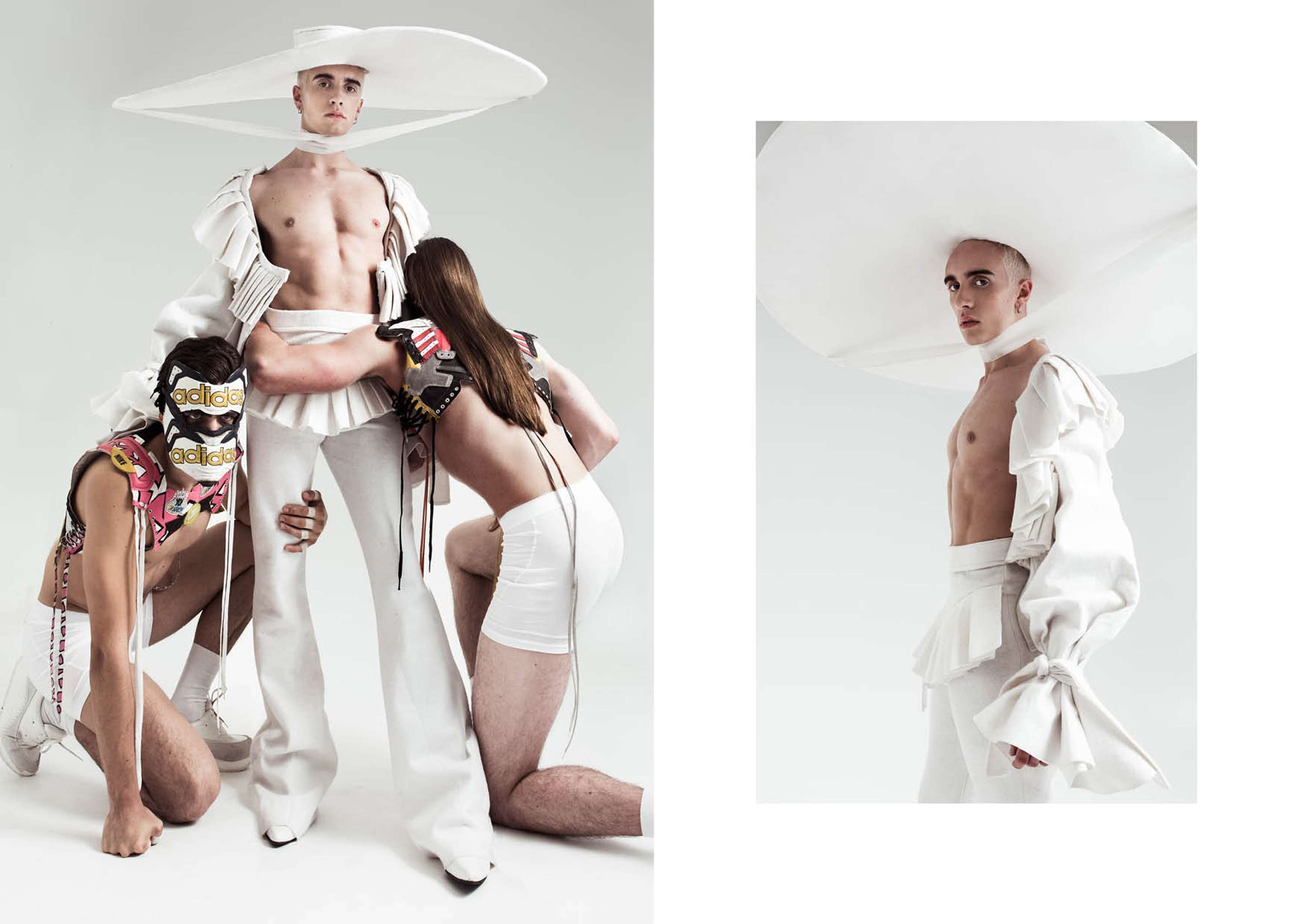 POWER PLAY PRINT EDITORIAL FGUK MAG by Tommie Cassani