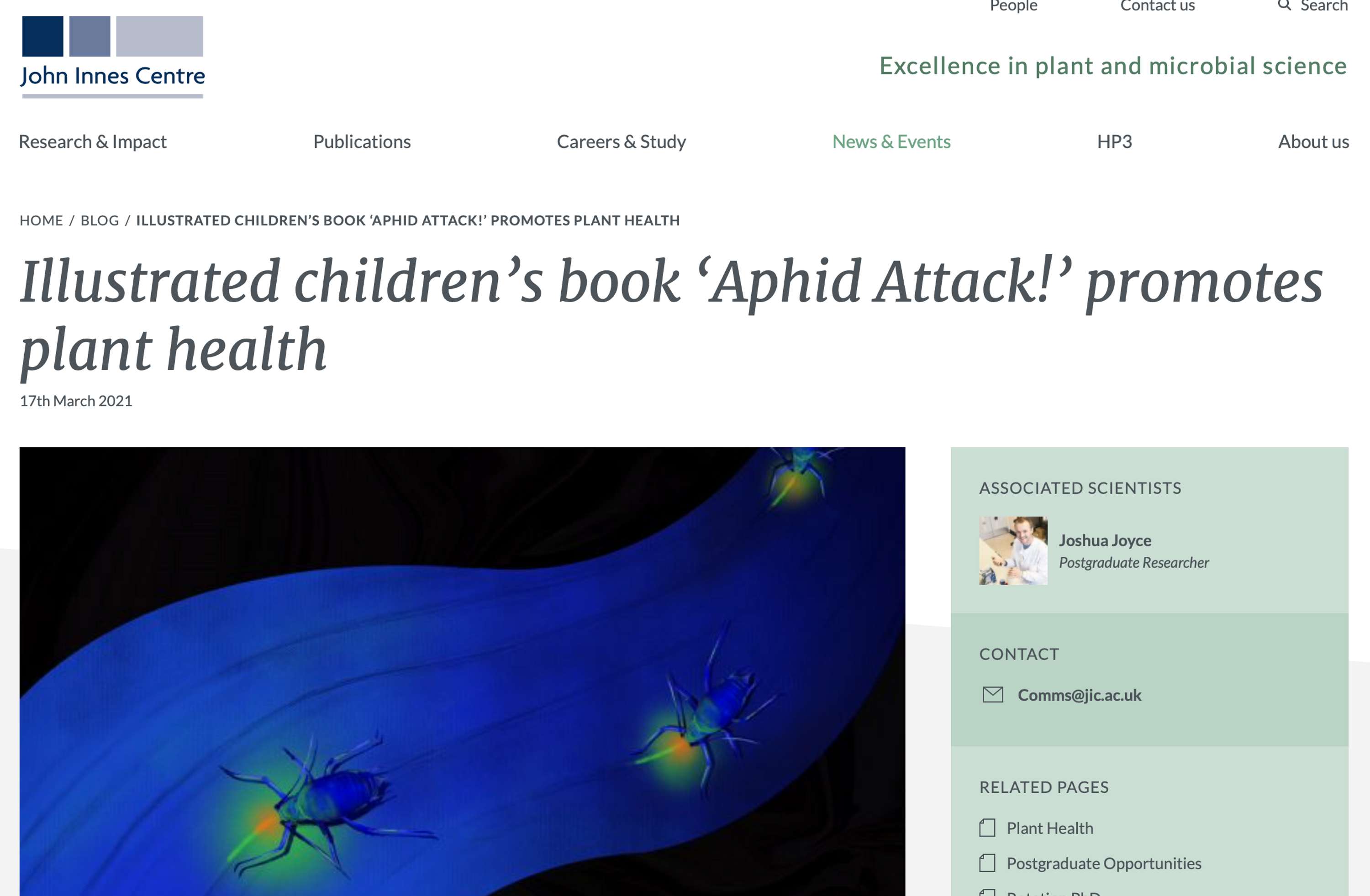 Aphid Attack! by Lauren Harris