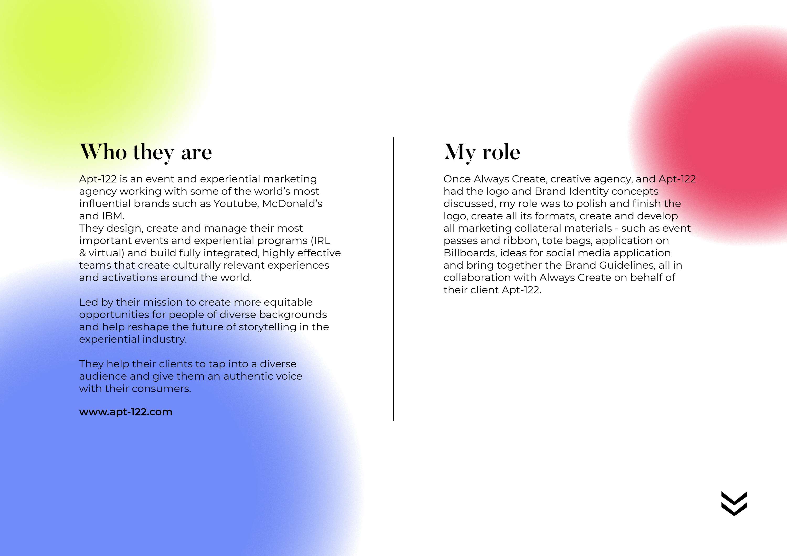 Apt-122 Brand Identity by Pili Enrich Pons