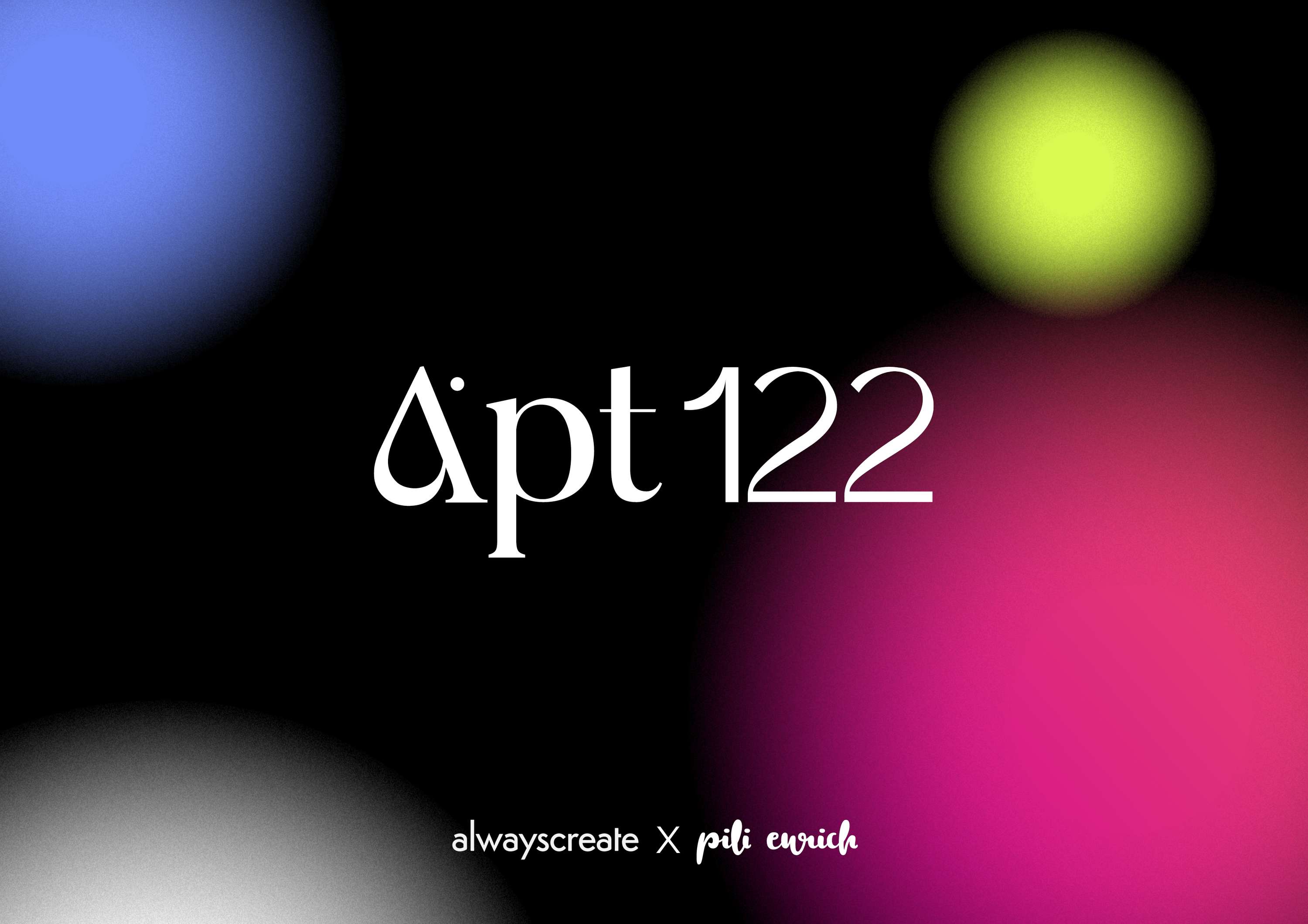 Apt-122 Brand Identity by Pili Enrich Pons