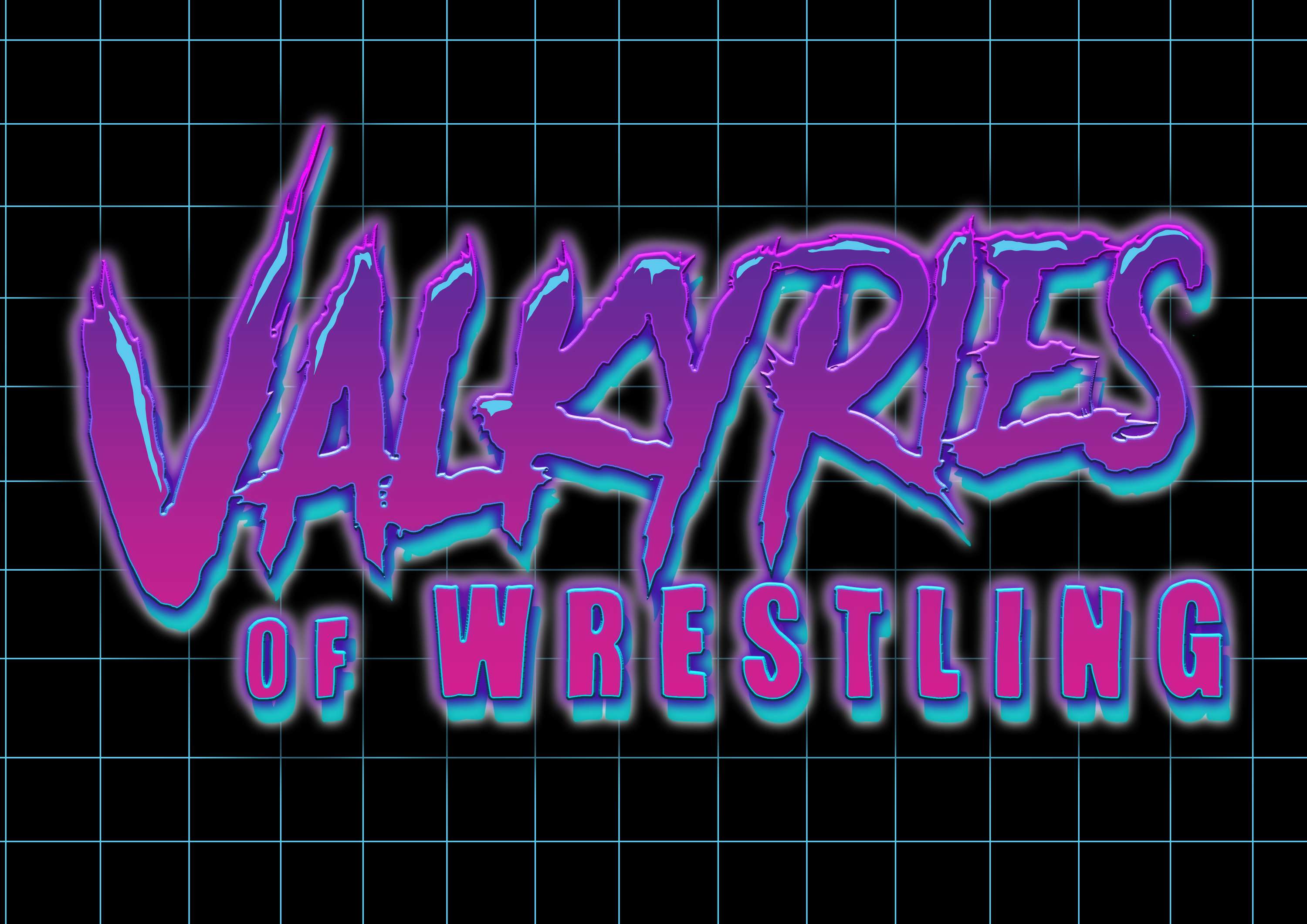 Valkyries of Wrestling - Women in Wrestling Art Project by Ruth Keattch