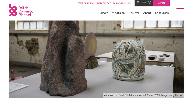 British Ceramics Biennial announces 25 artists for Fresh 2021 by Valerie Bernardini