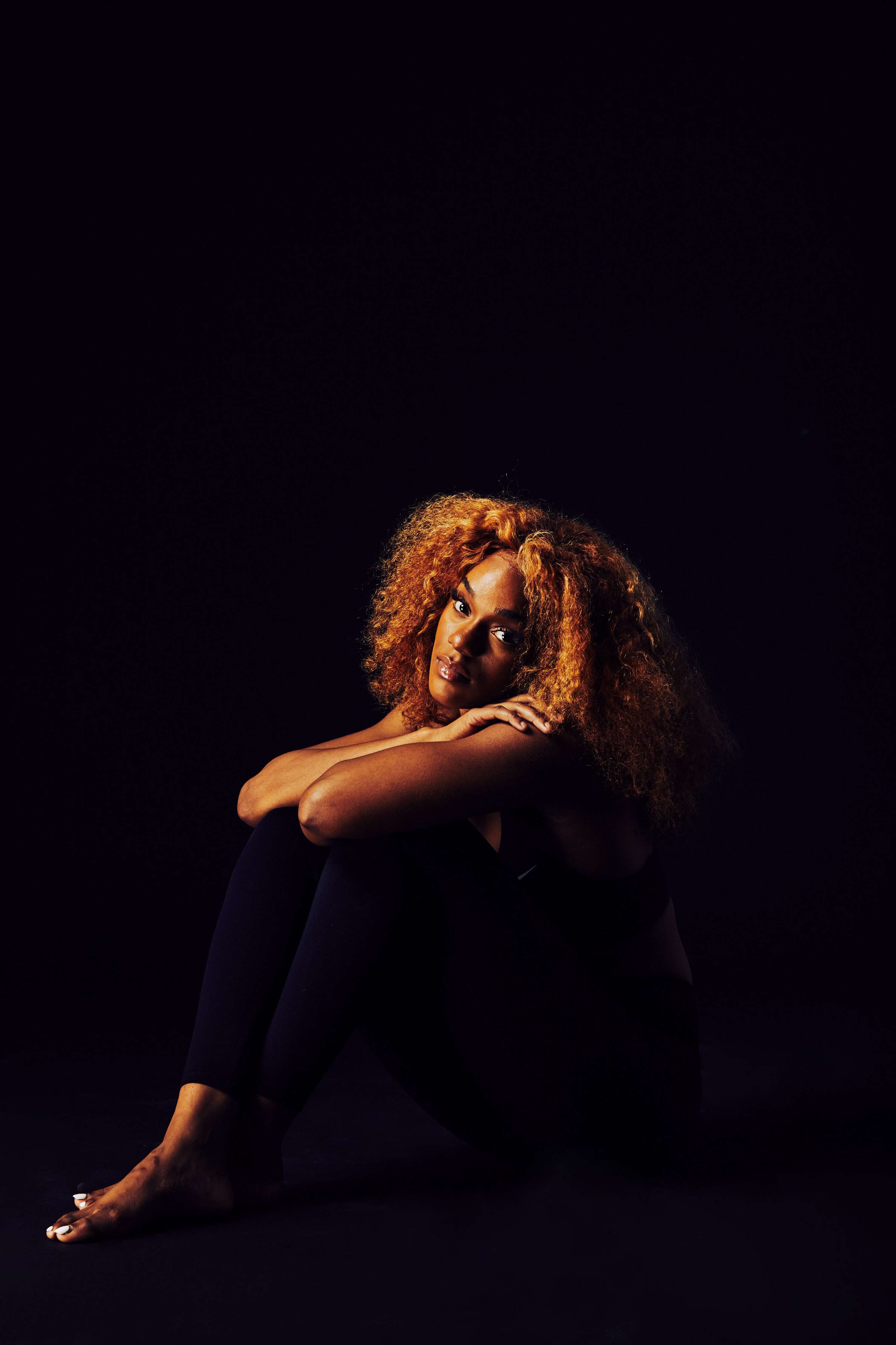 Elise in the studio by Christos Markou