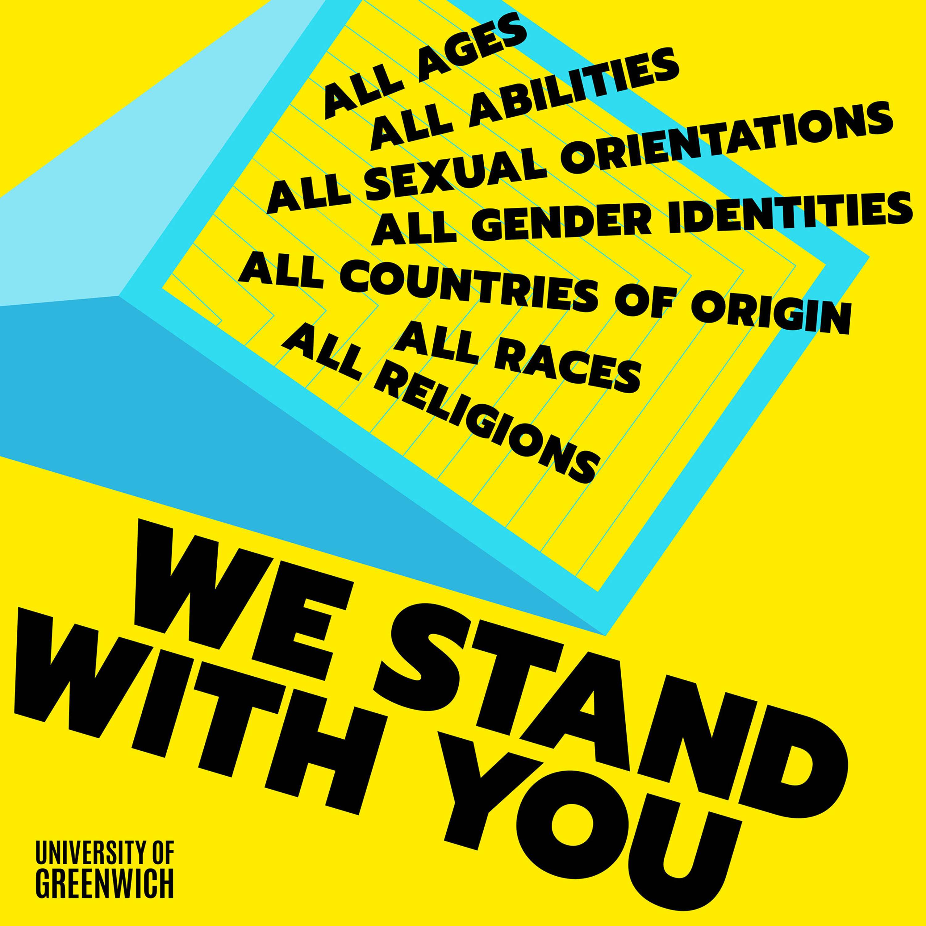 We stand with you by Giada Vitiello