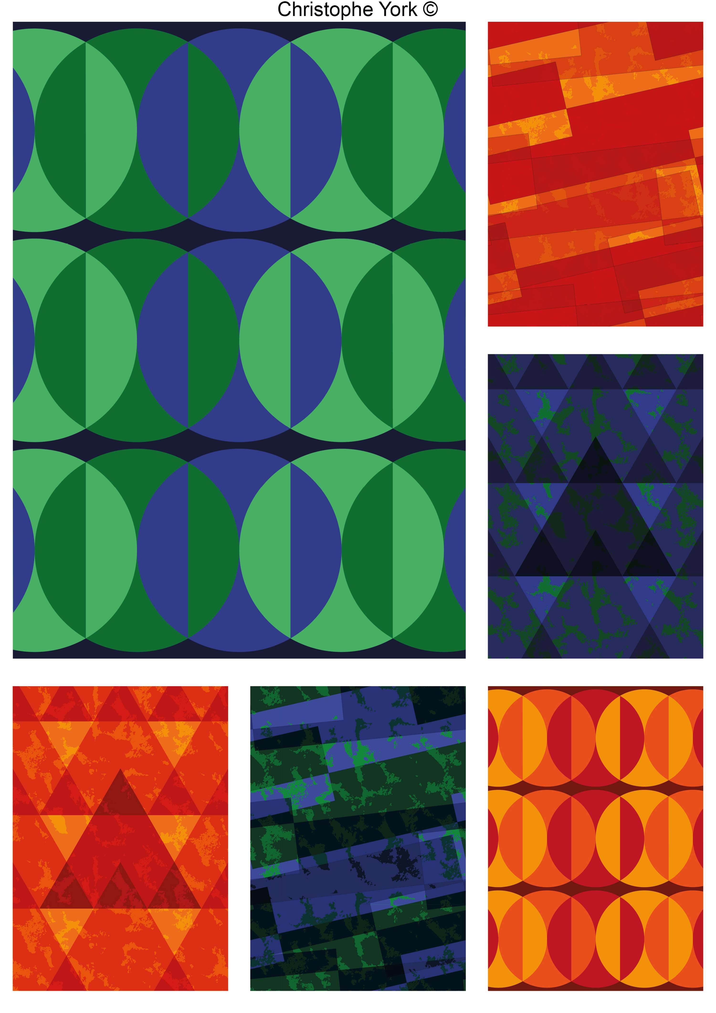 1970s Contemporary Stationery by Christophe York