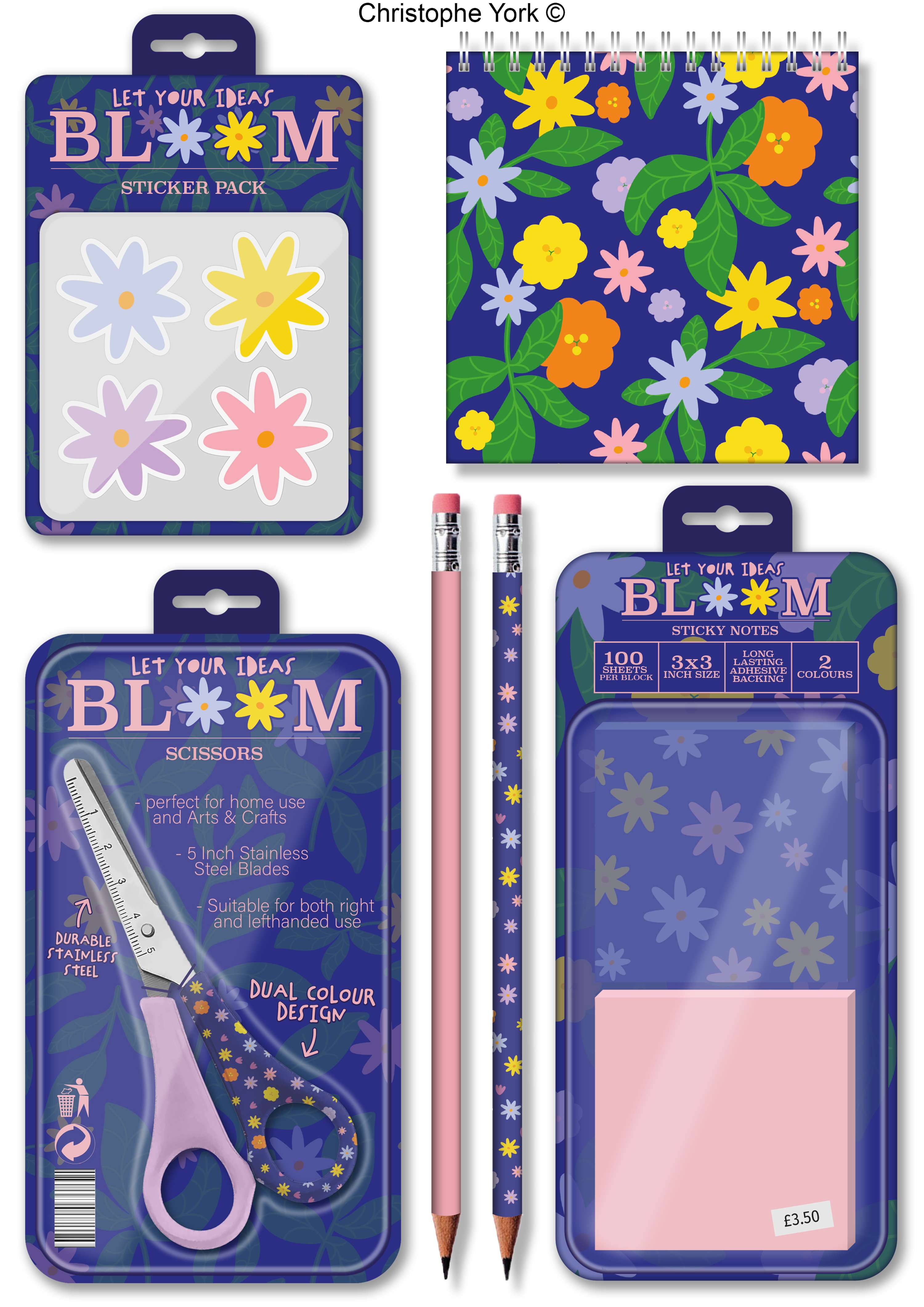 Bloom - Stationery by Christophe York
