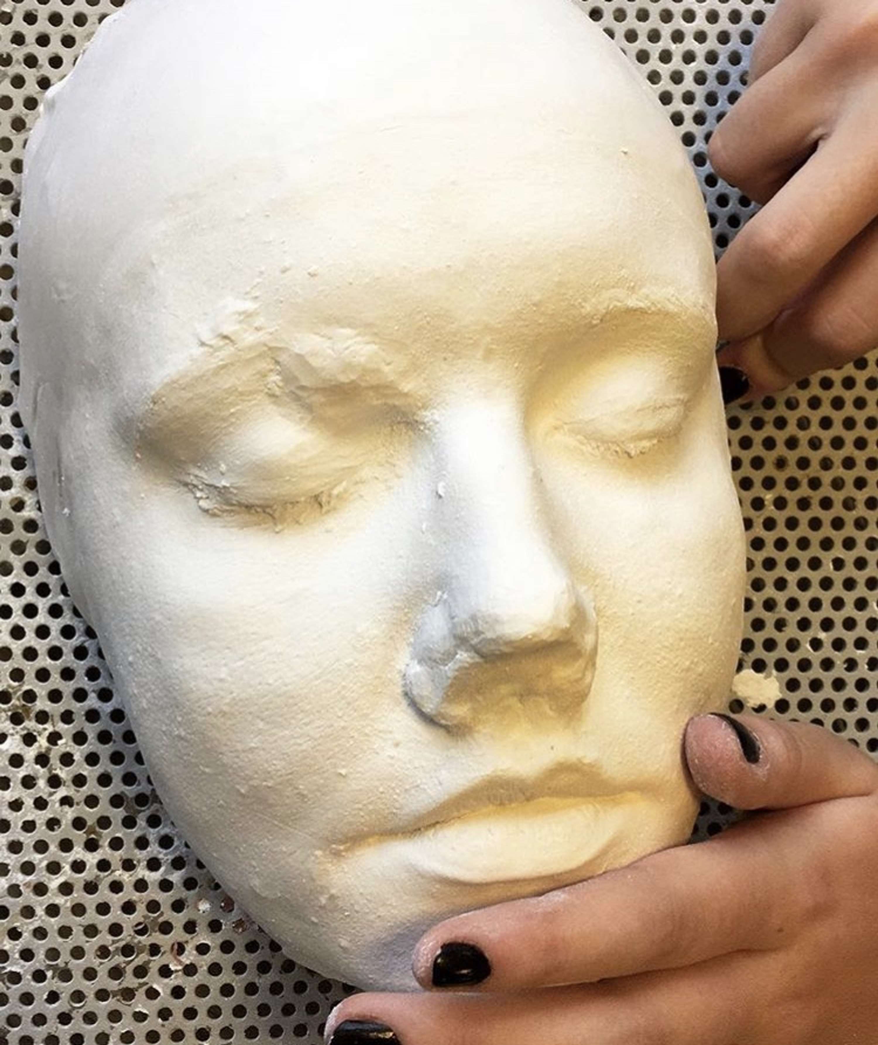 Facial Casting and Defining, 2019 by Georgia Hodds