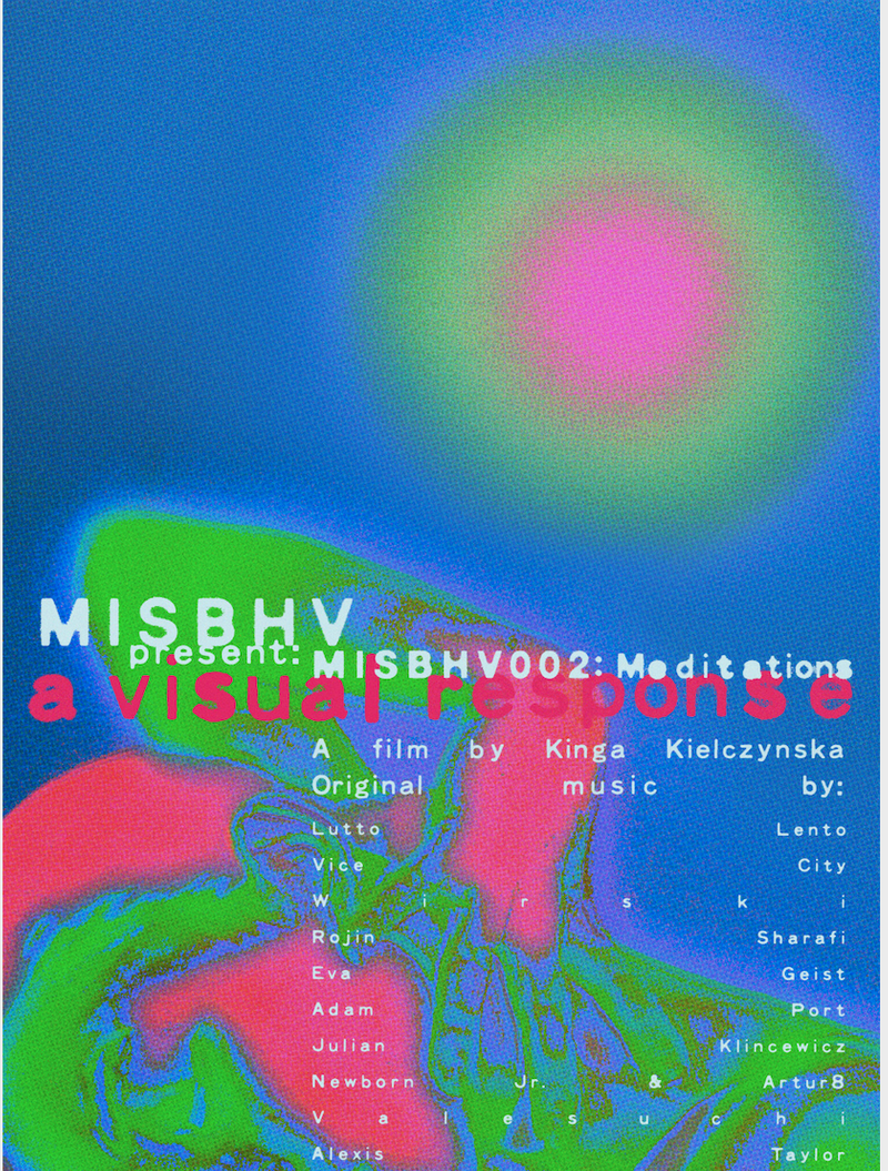 MISBHV002 - MEDITATIONS: a visual response by Artur Korycinski