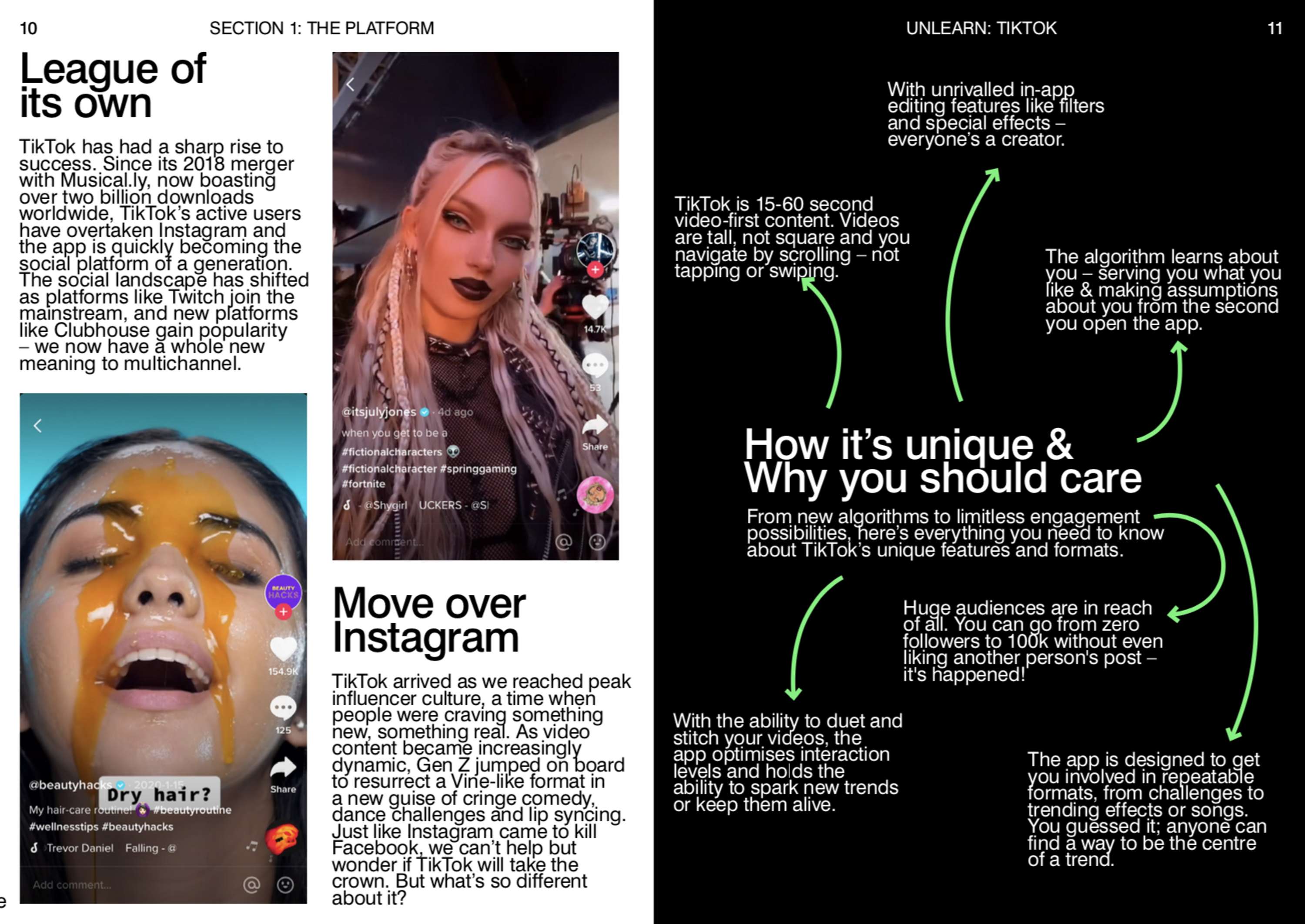 Unlearn: Forget Everything You Know About Tiktok by This Here