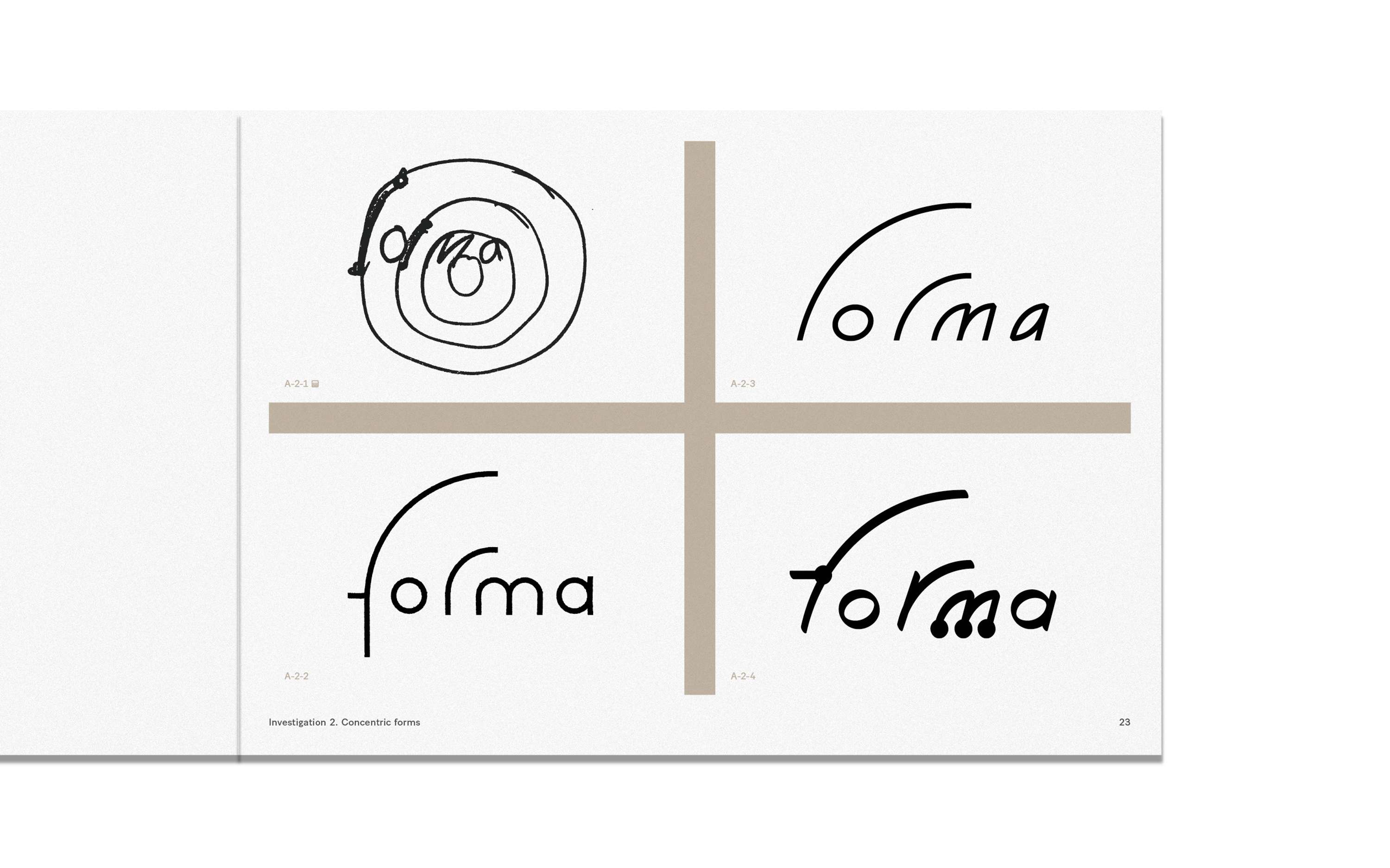 Forma identity work by Michael Bojkowski