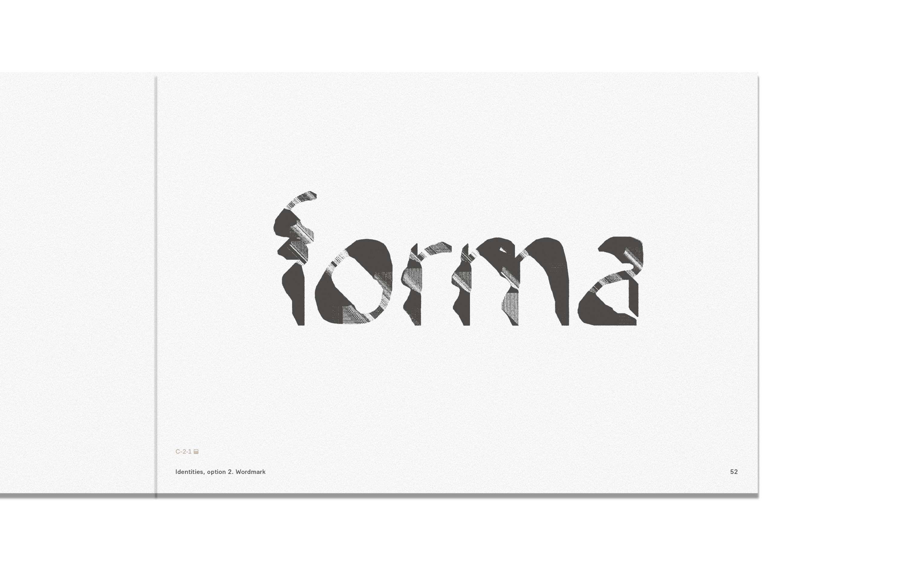 Forma identity work by Michael Bojkowski