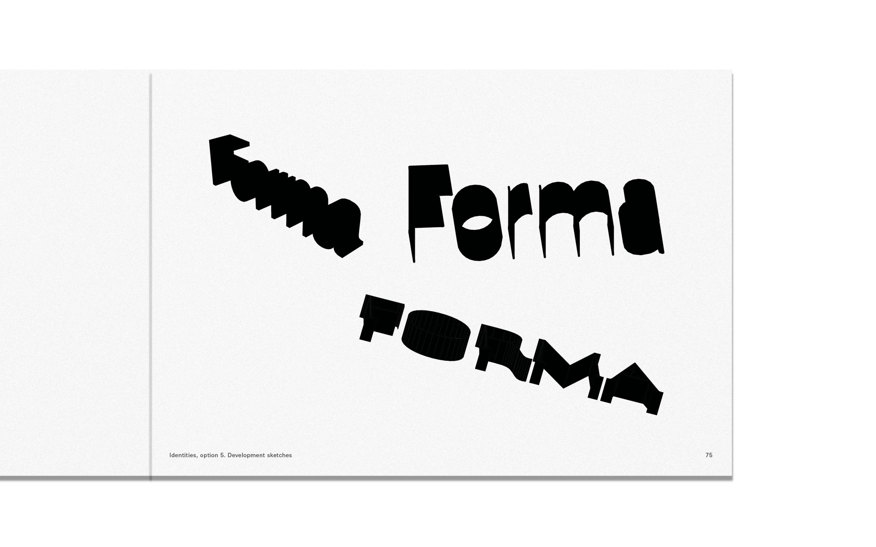 Forma identity work by Michael Bojkowski