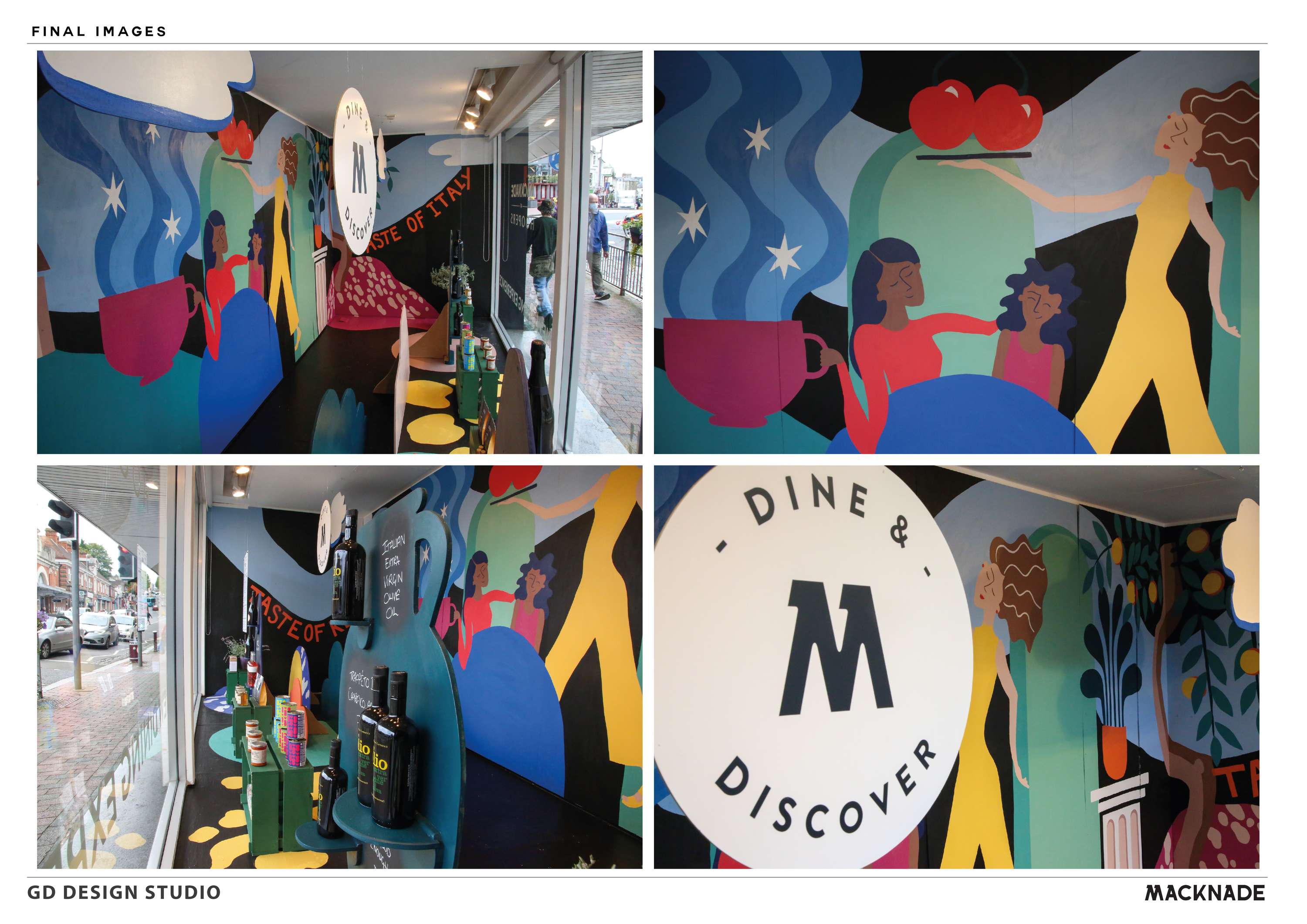 Macknade @ Hoopers Window design and installation by Genevieve Devroey