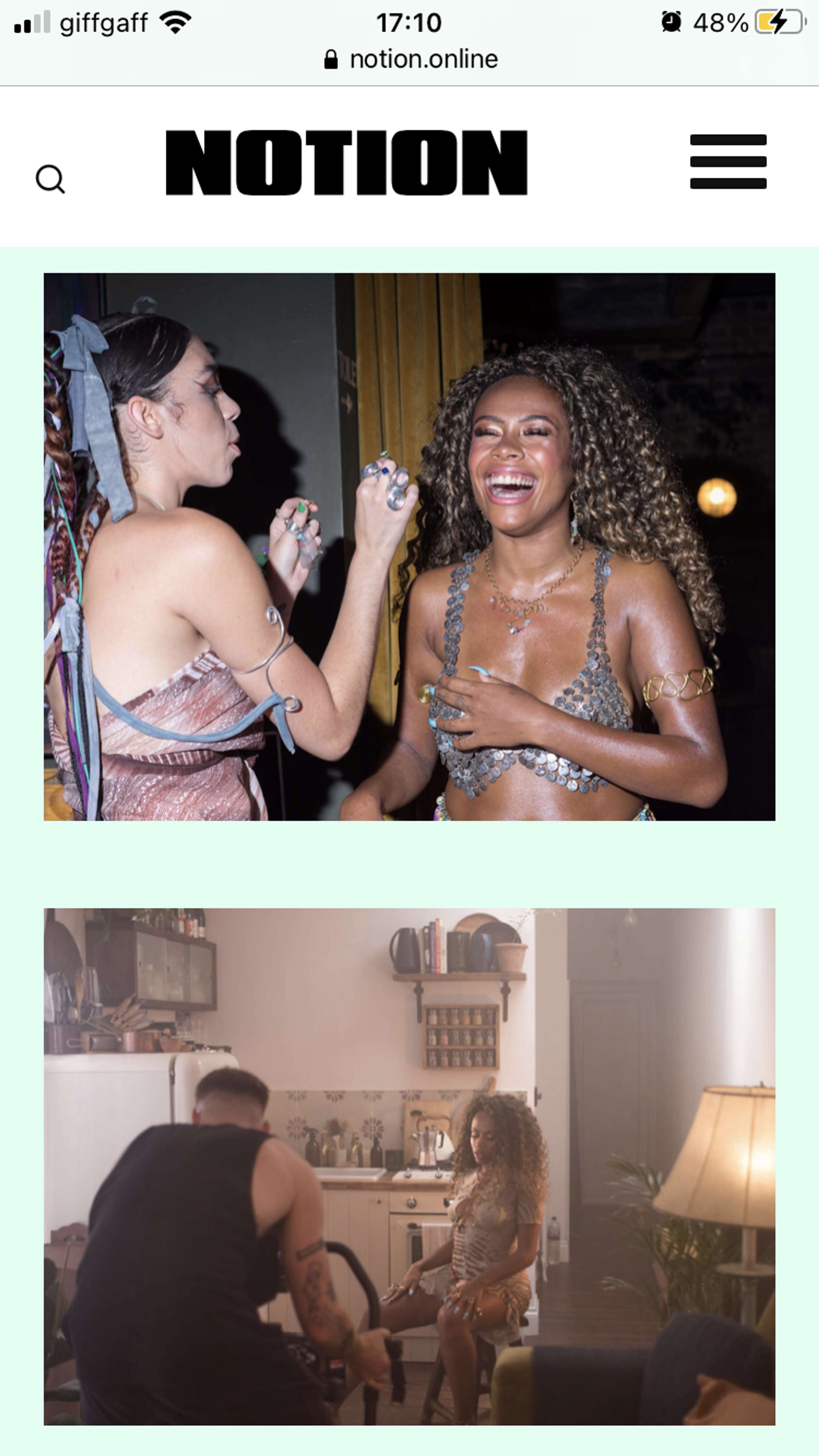 On Notion: Morgan x Kasien 'Nobody Else' MV BTS by Belinda Jiao