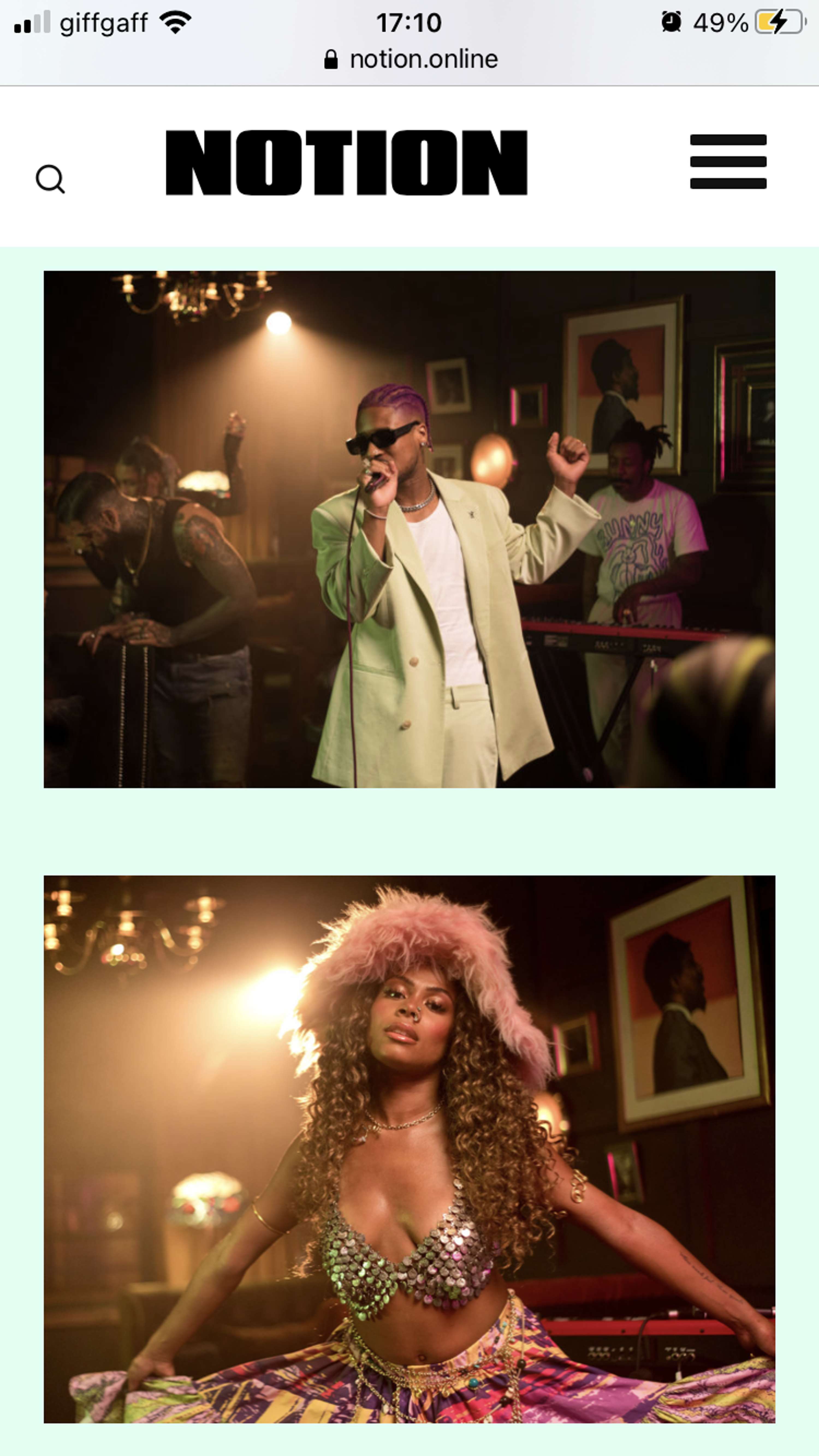 On Notion: Morgan x Kasien 'Nobody Else' MV BTS by Belinda Jiao