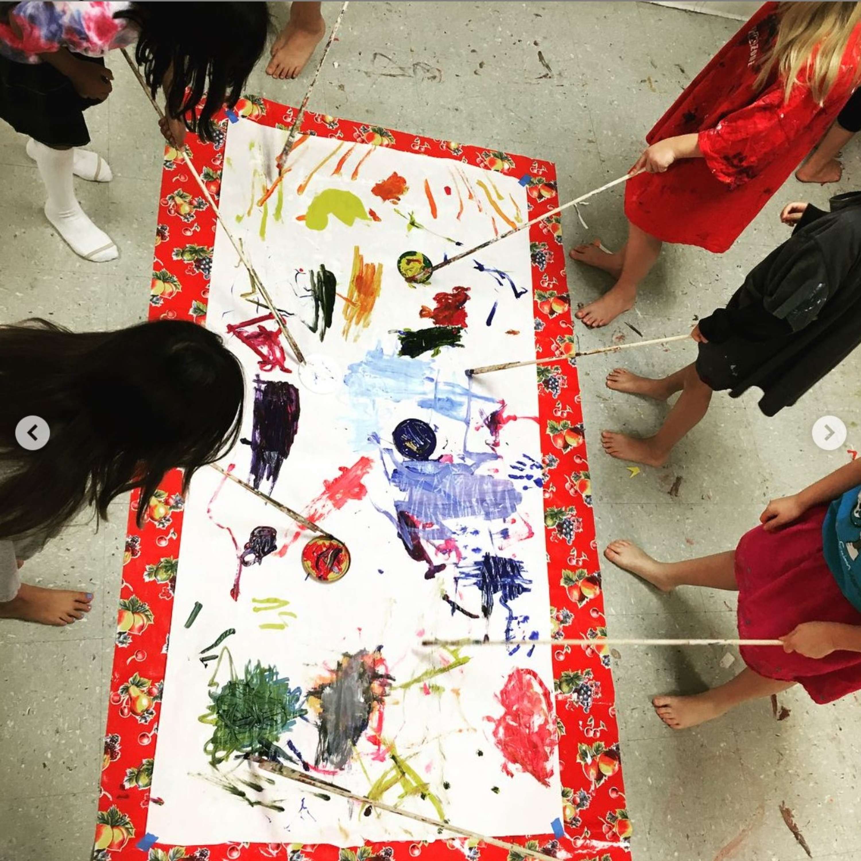 Abstract Expressionism Art Activity - Feeling Our Feelings by Eliza Groth