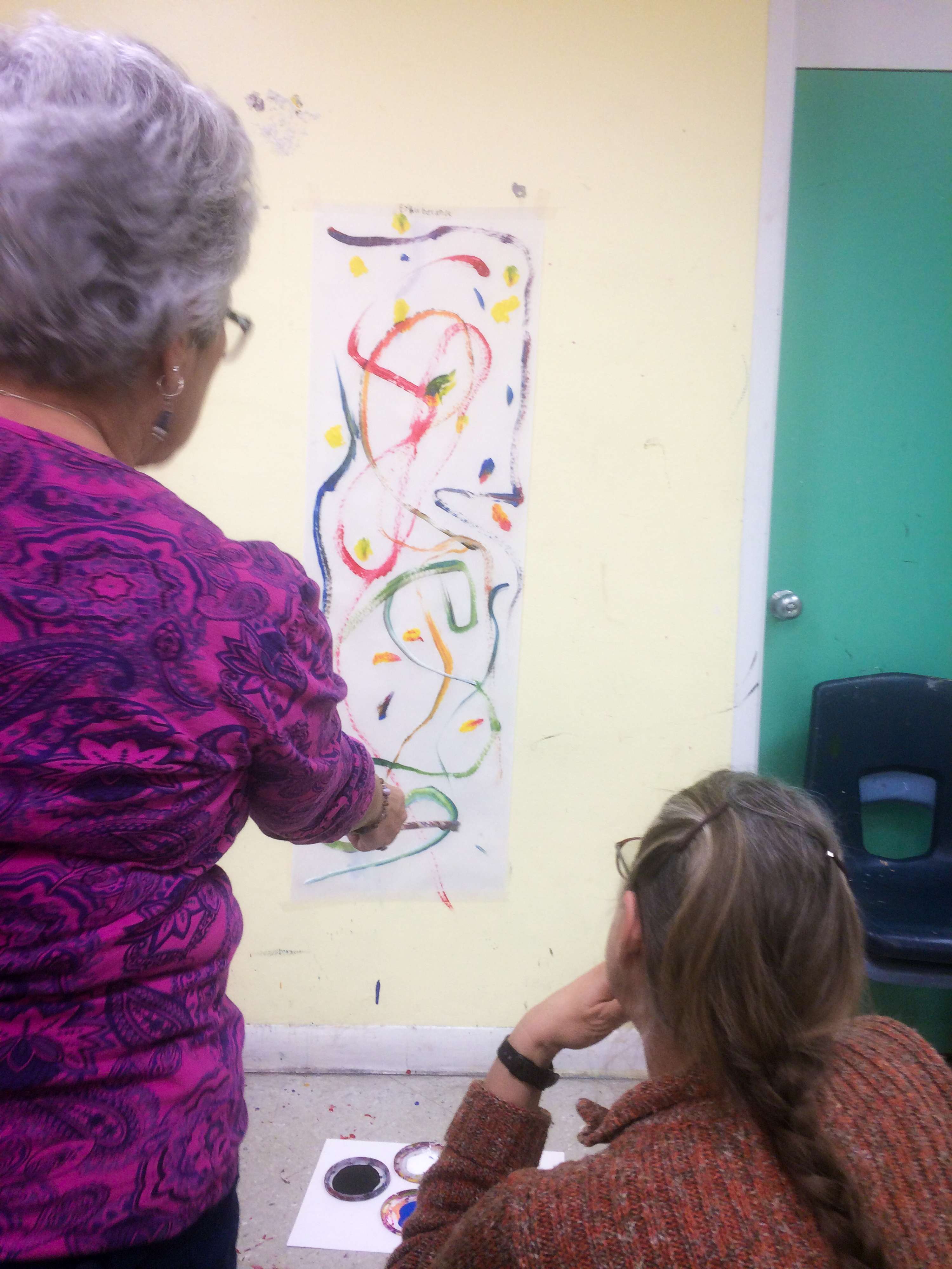 Abstract Expressionism Art Activity - Feeling Our Feelings by Eliza Groth