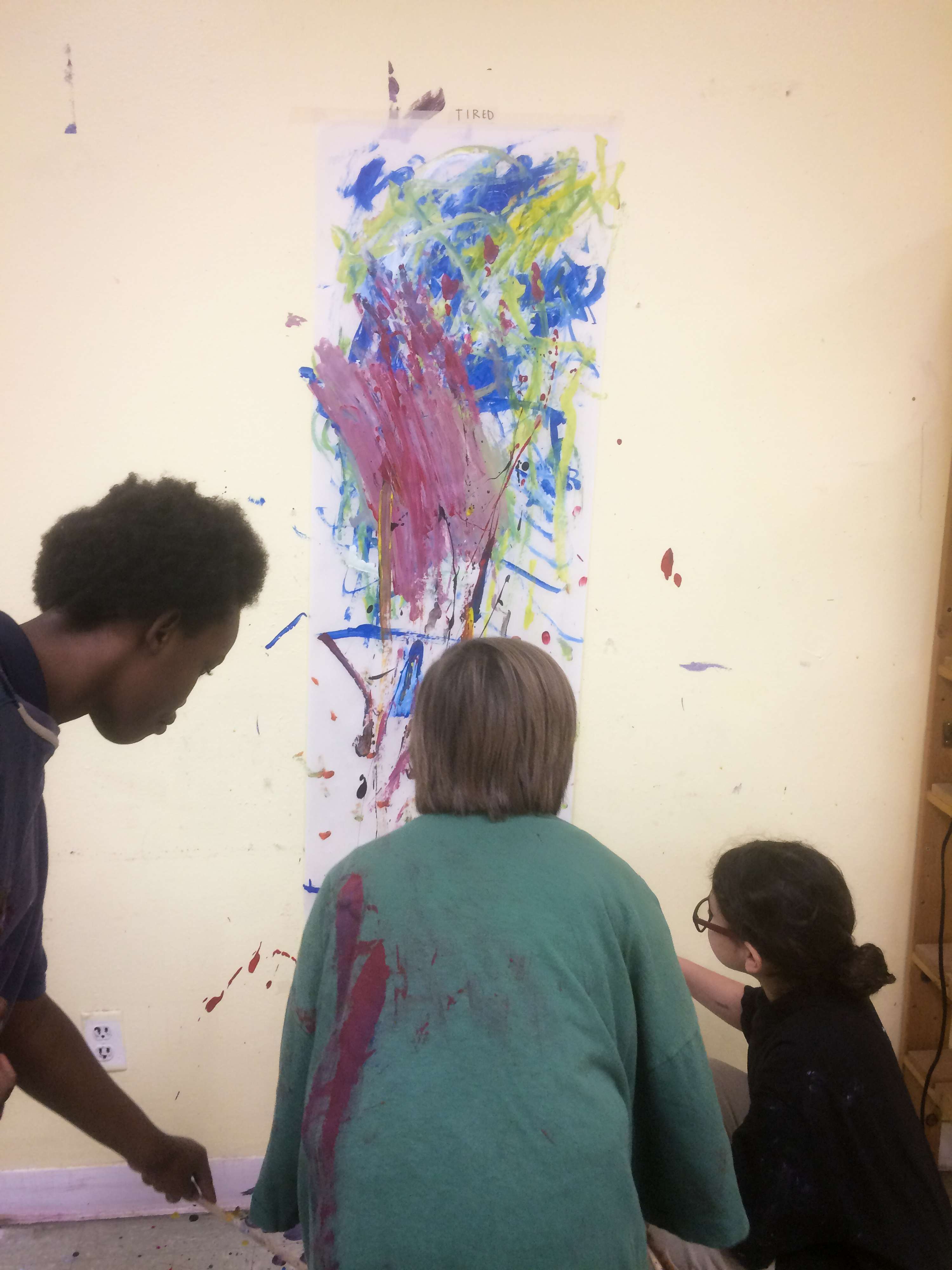 Abstract Expressionism Art Activity - Feeling Our Feelings by Eliza Groth