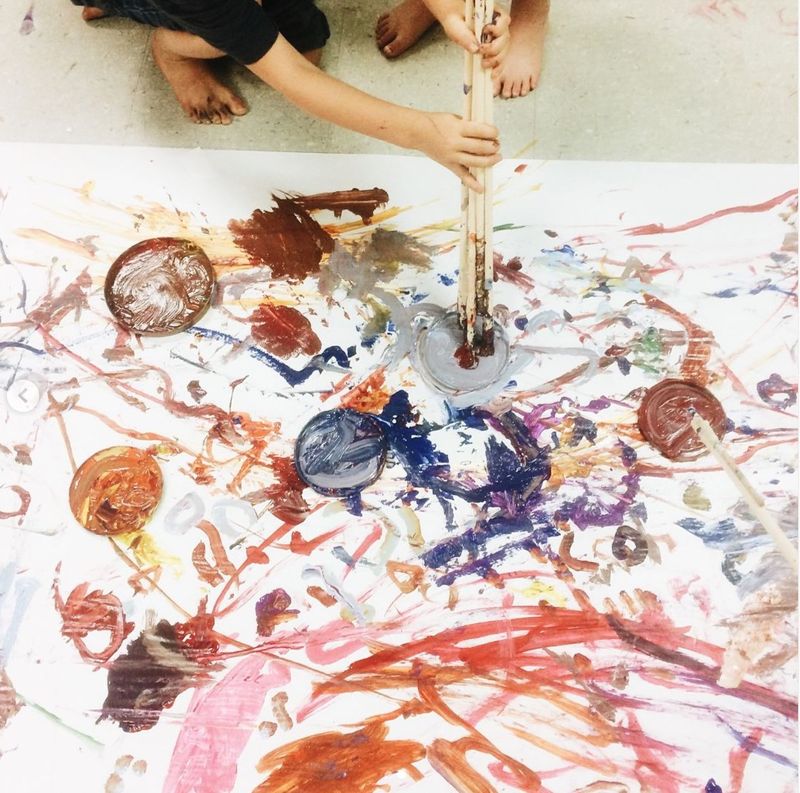 Abstract Expressionism Art Activity - Feeling Our Feelings by Eliza Groth