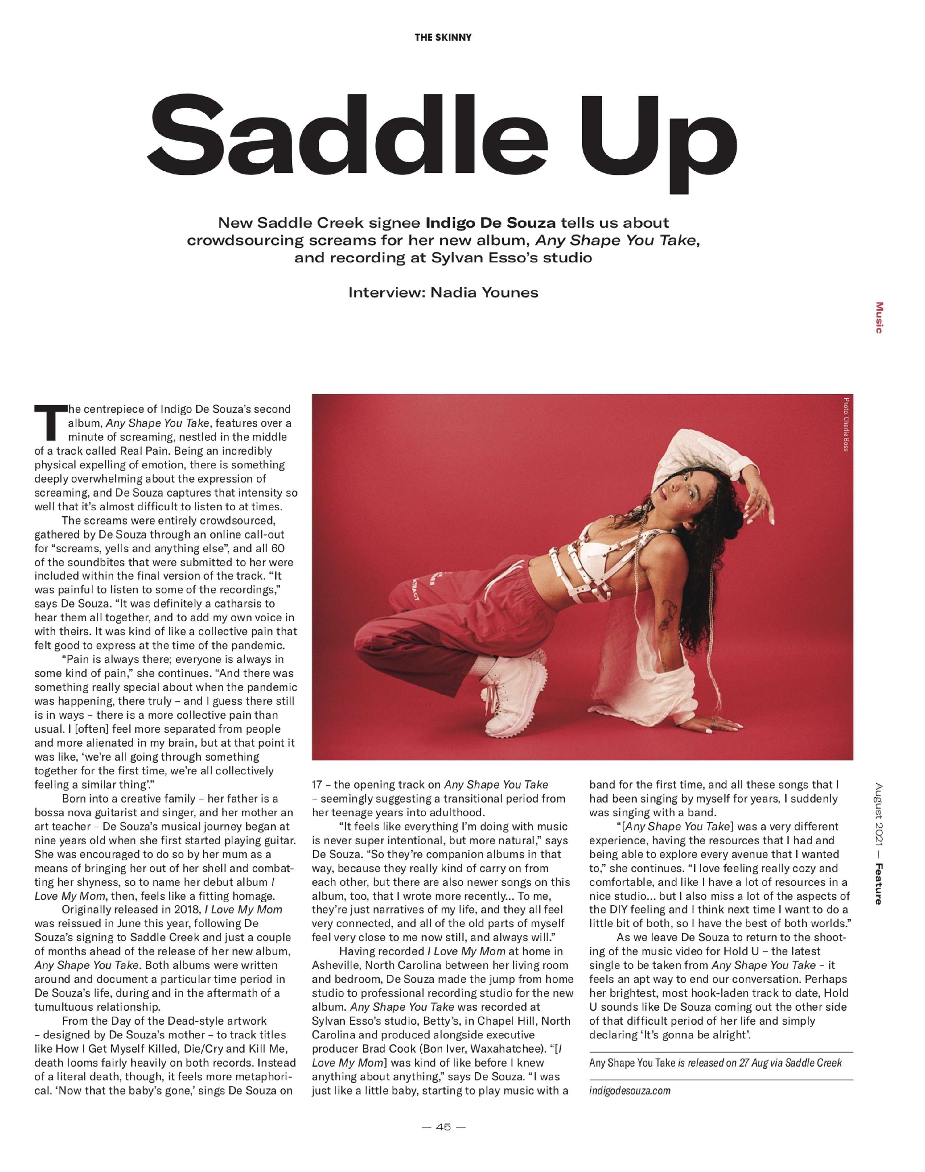 Music features by Nadia Younes