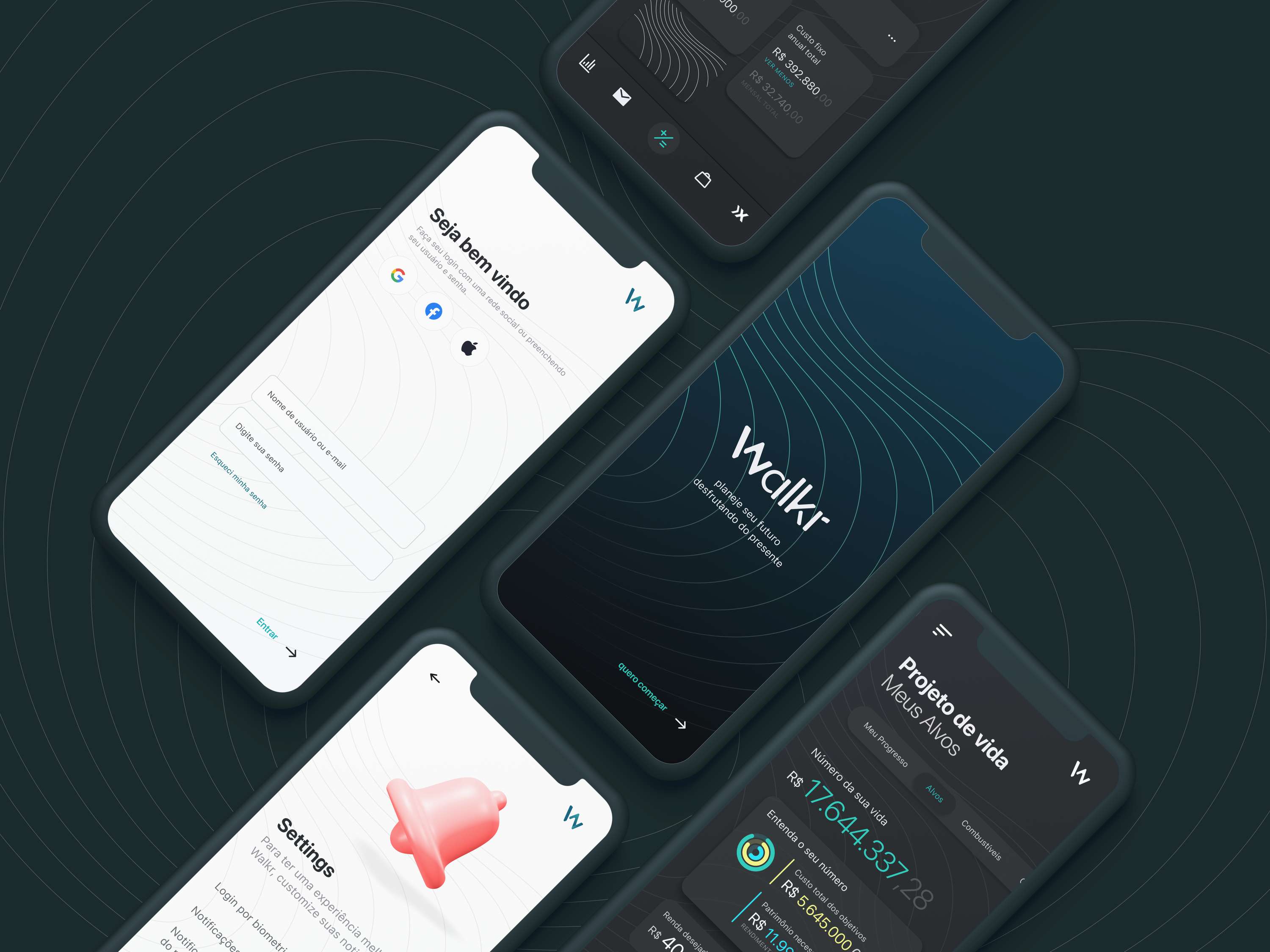 Walkr App by Daniel Canabrava Torres