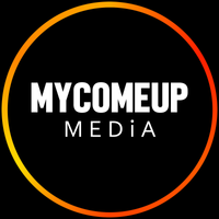MYCOMEUP MEDIA logo