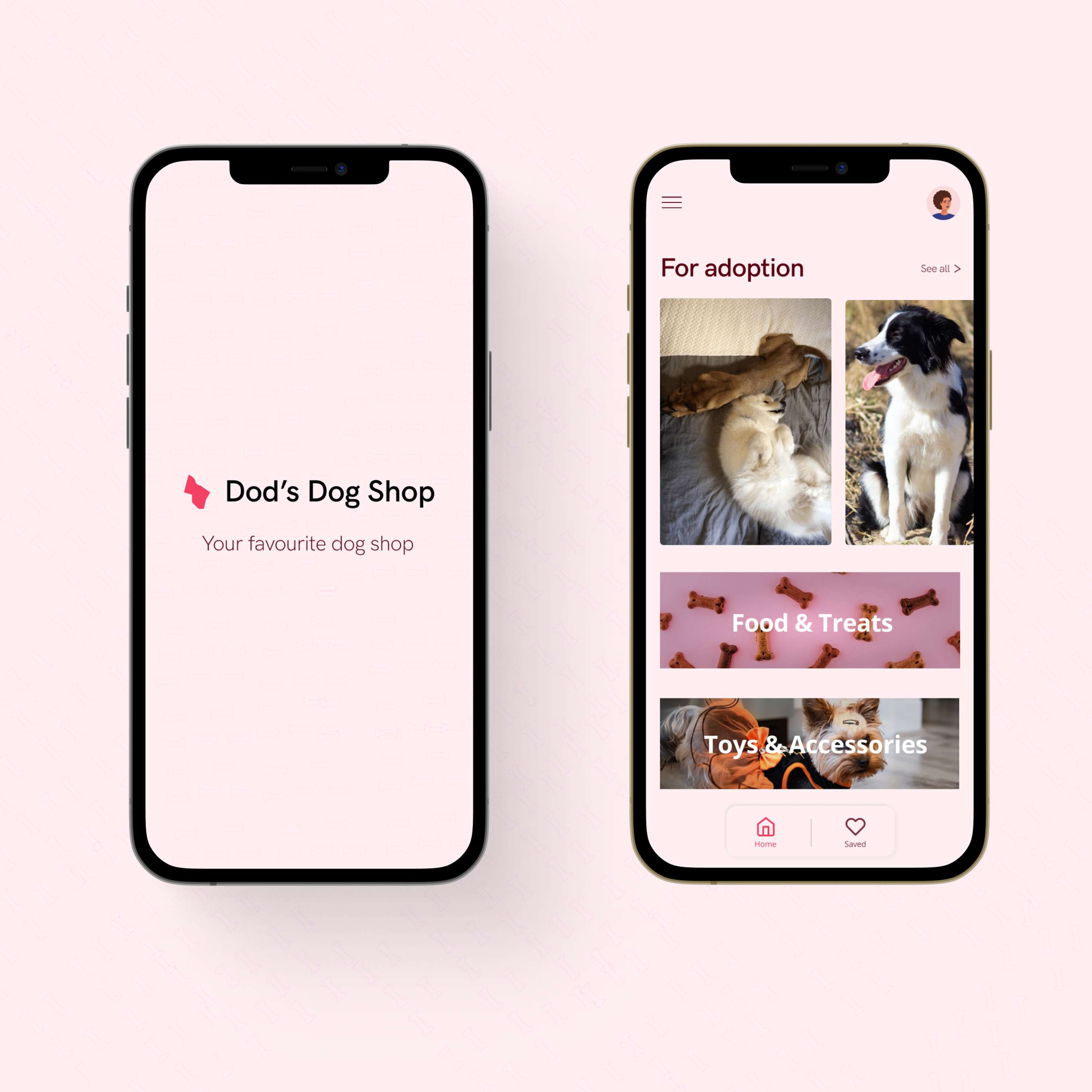 Dog App Concept UI by Hakeem Adjei